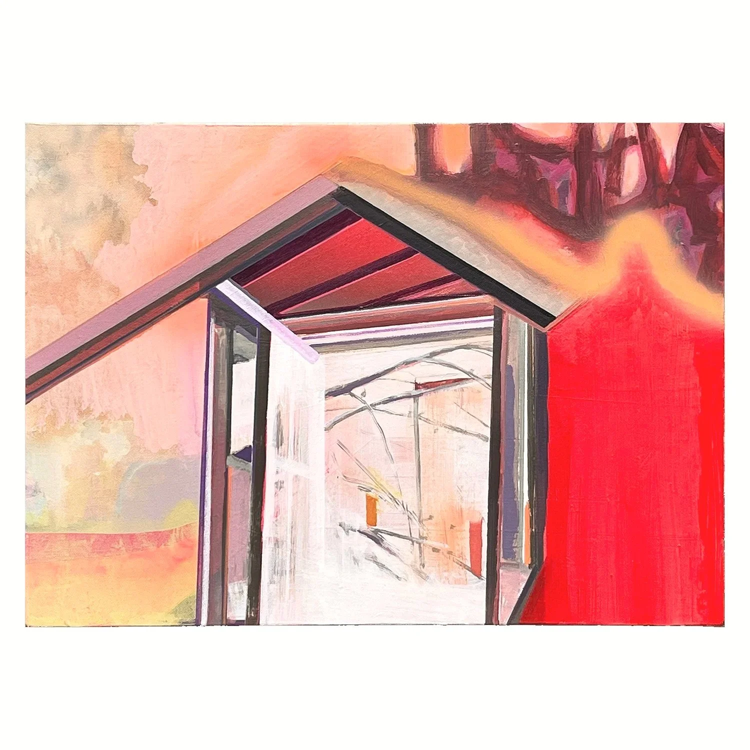Erased Landscape (Dormer) 2025
13 x 18 inches