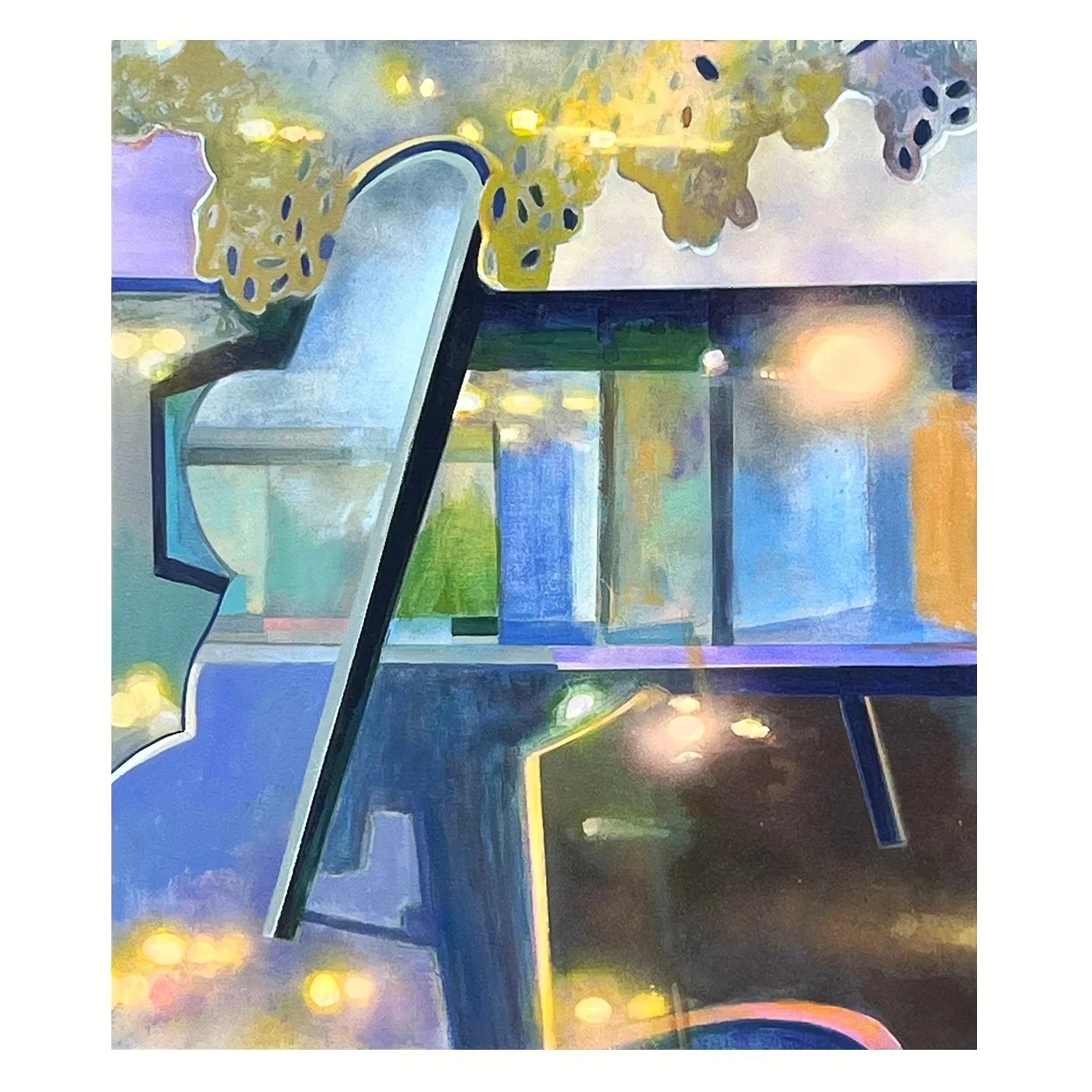 Erased Landscape (Night Light) 2026
26 x 22 inches
