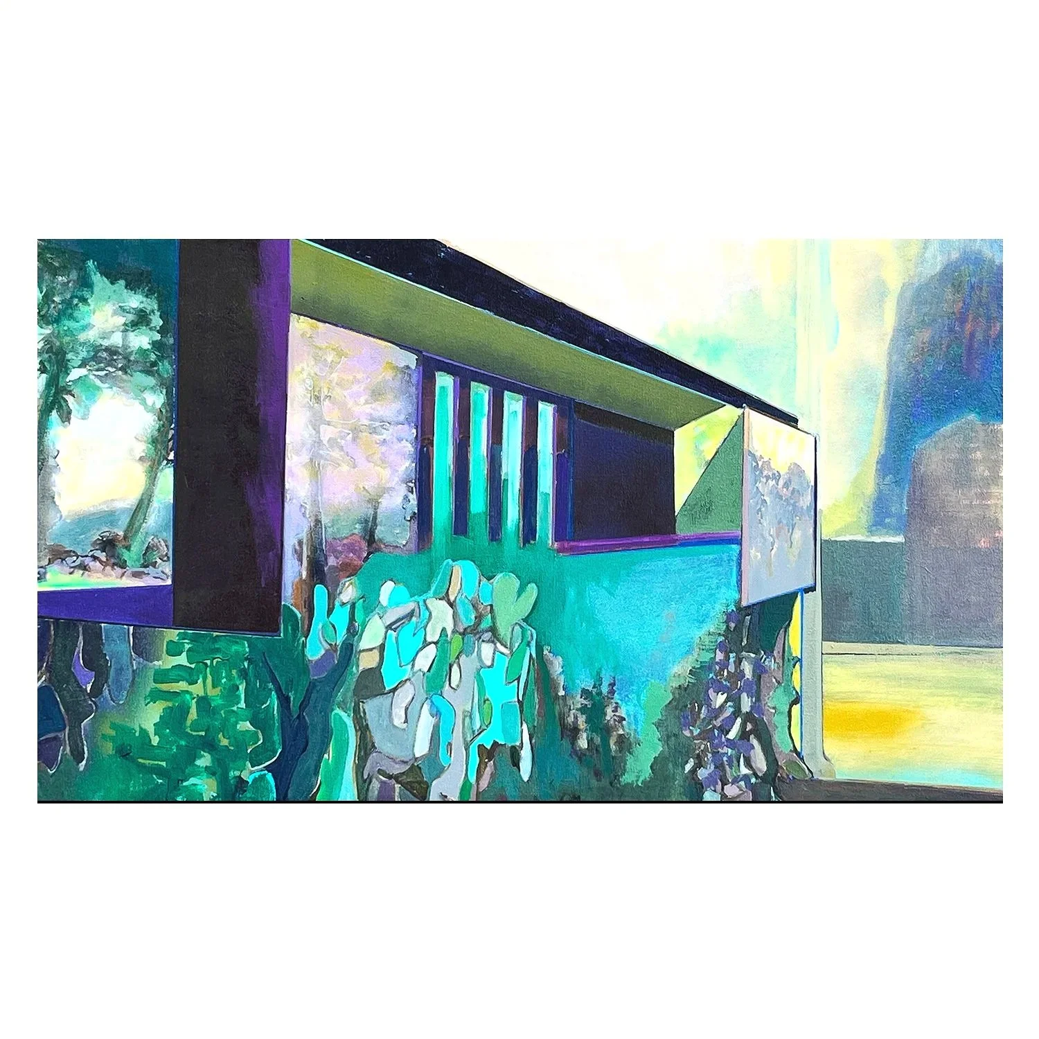 Erased Landscape (Garden Variety) 2026
24 x 42 inches