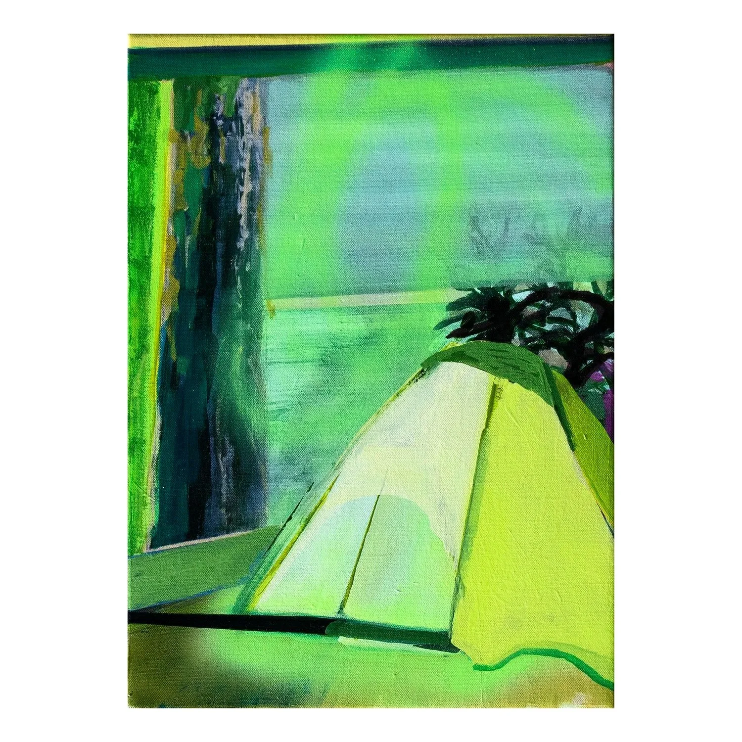 Erased Landscape (Tent) 2024
16 x 11.5 inches