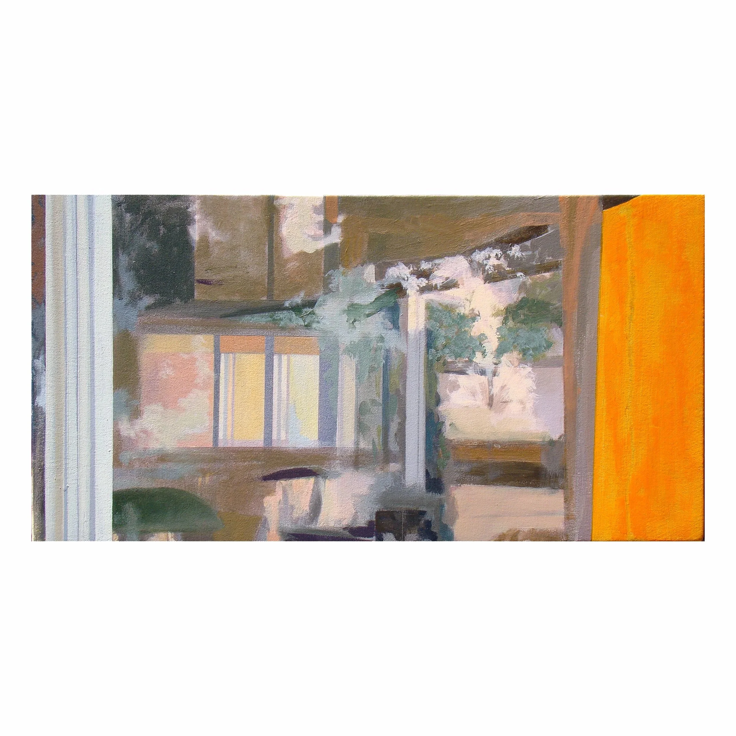 Erased Landscape (Between Us) 2018
12.5 x 24 inches