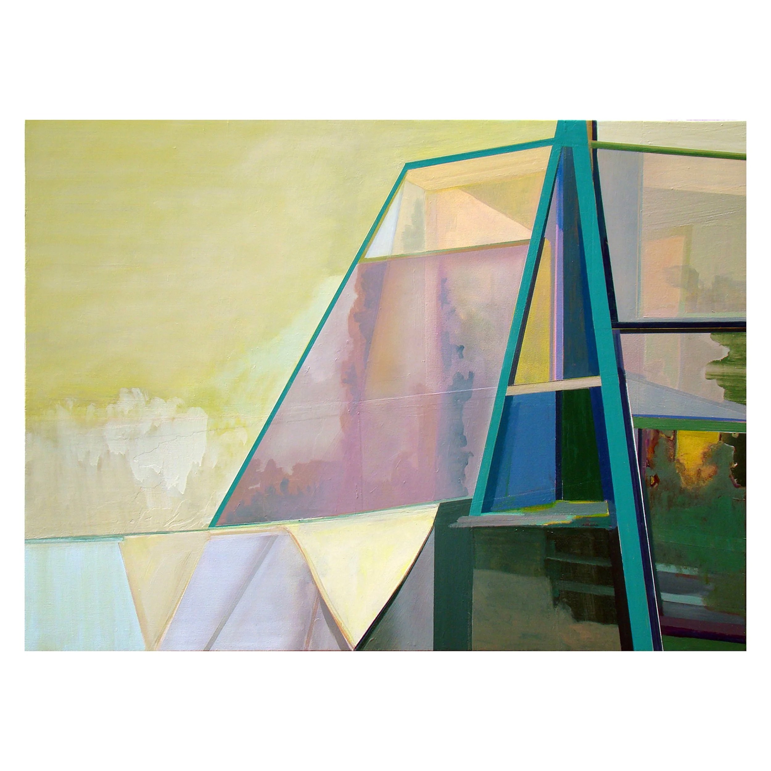 Erased Landscape (Open House) 2019
34 x 46 inches
