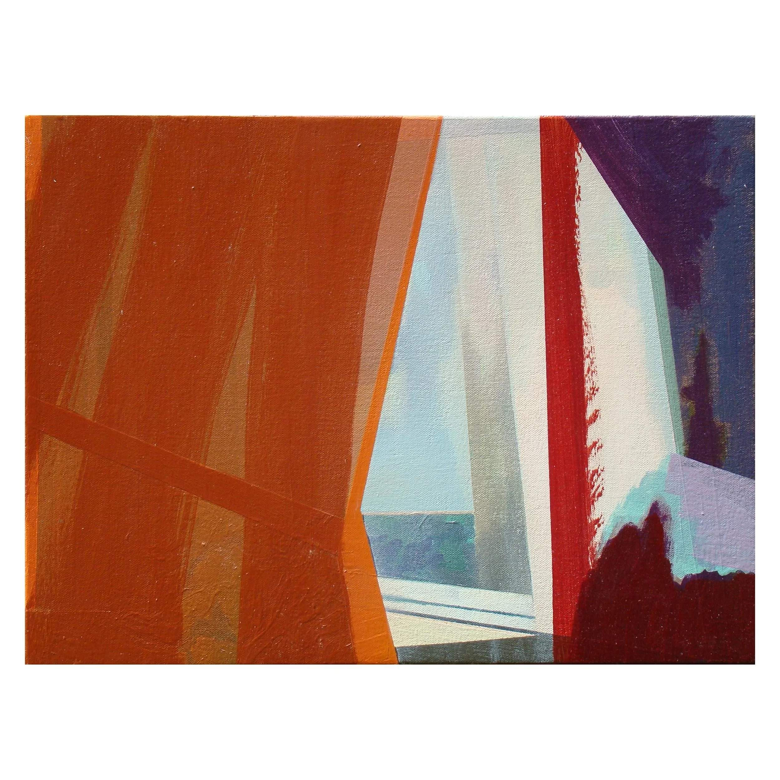 Erased Landscape (View) 2019
12 x 16 inches