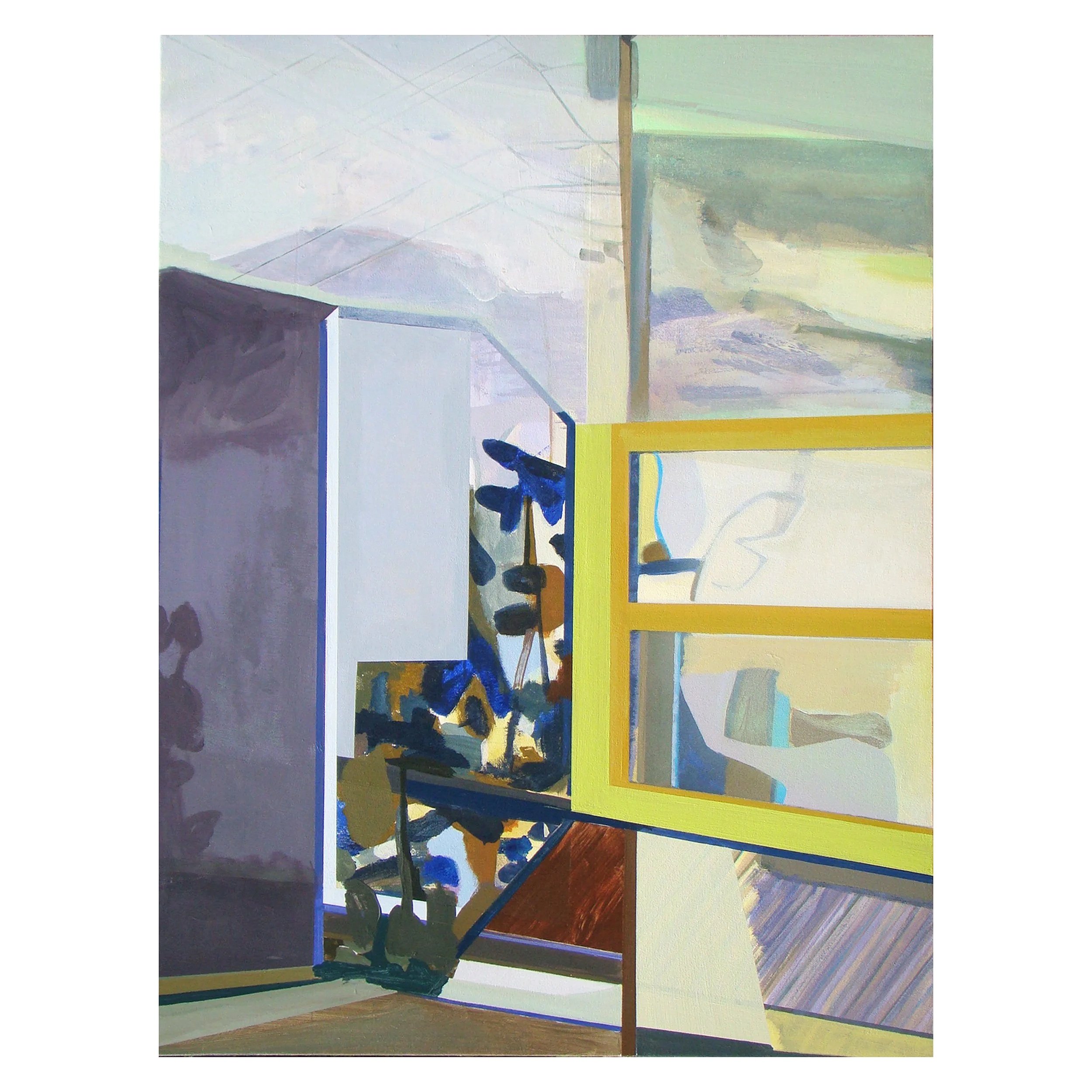 Erased Landscape (Outgrowth) 2019
42 x 32 inches