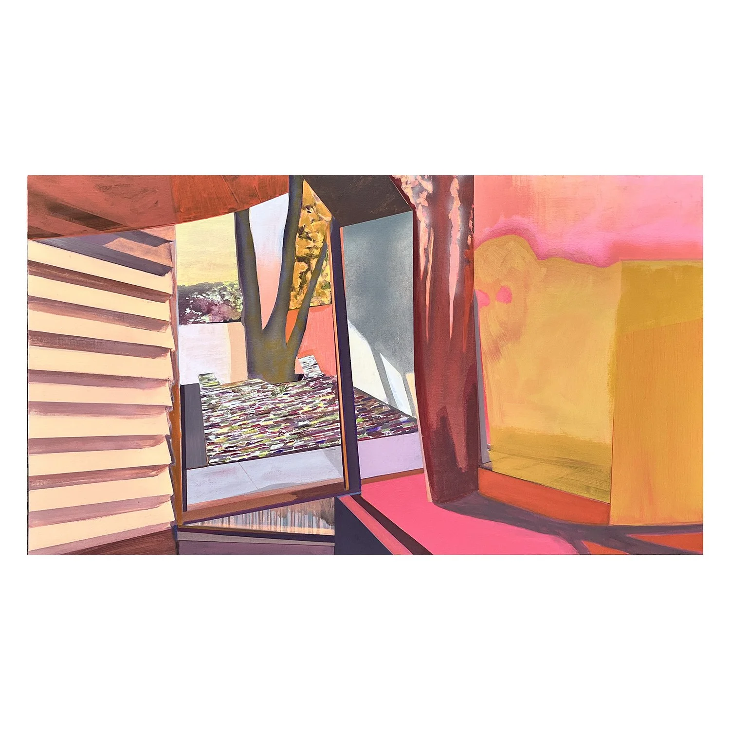 Erased Landscape (Concierge) 2022
21.5 x 38 inches