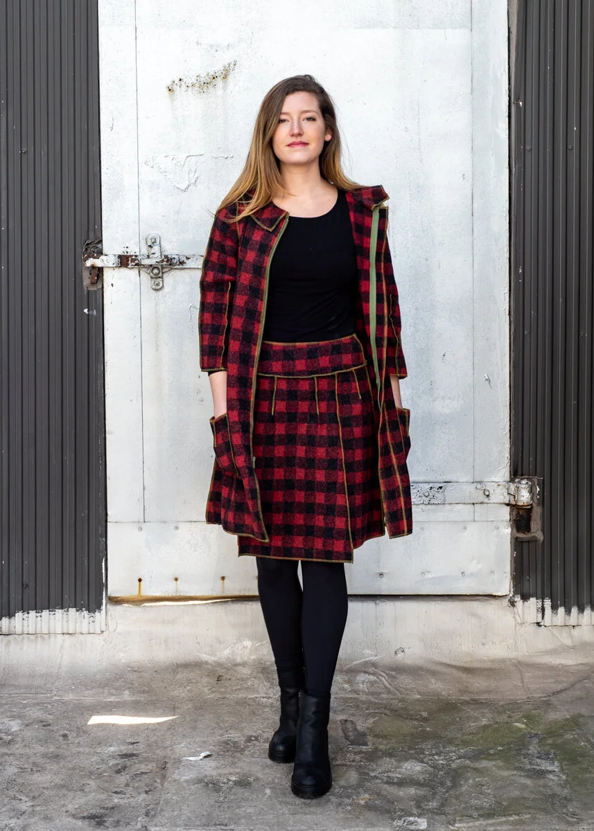 Red Plaid — beebop wally nyc