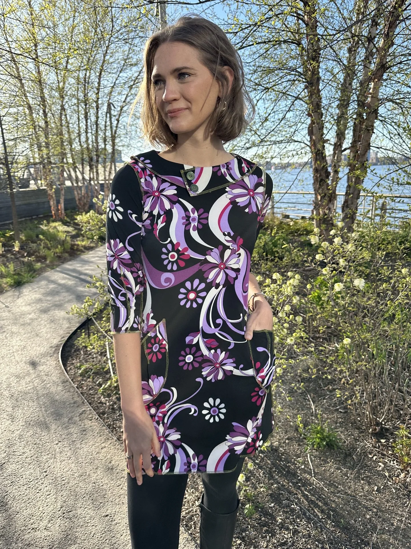 green dress purple flowers QUEEN OF SPARKLES main image 0