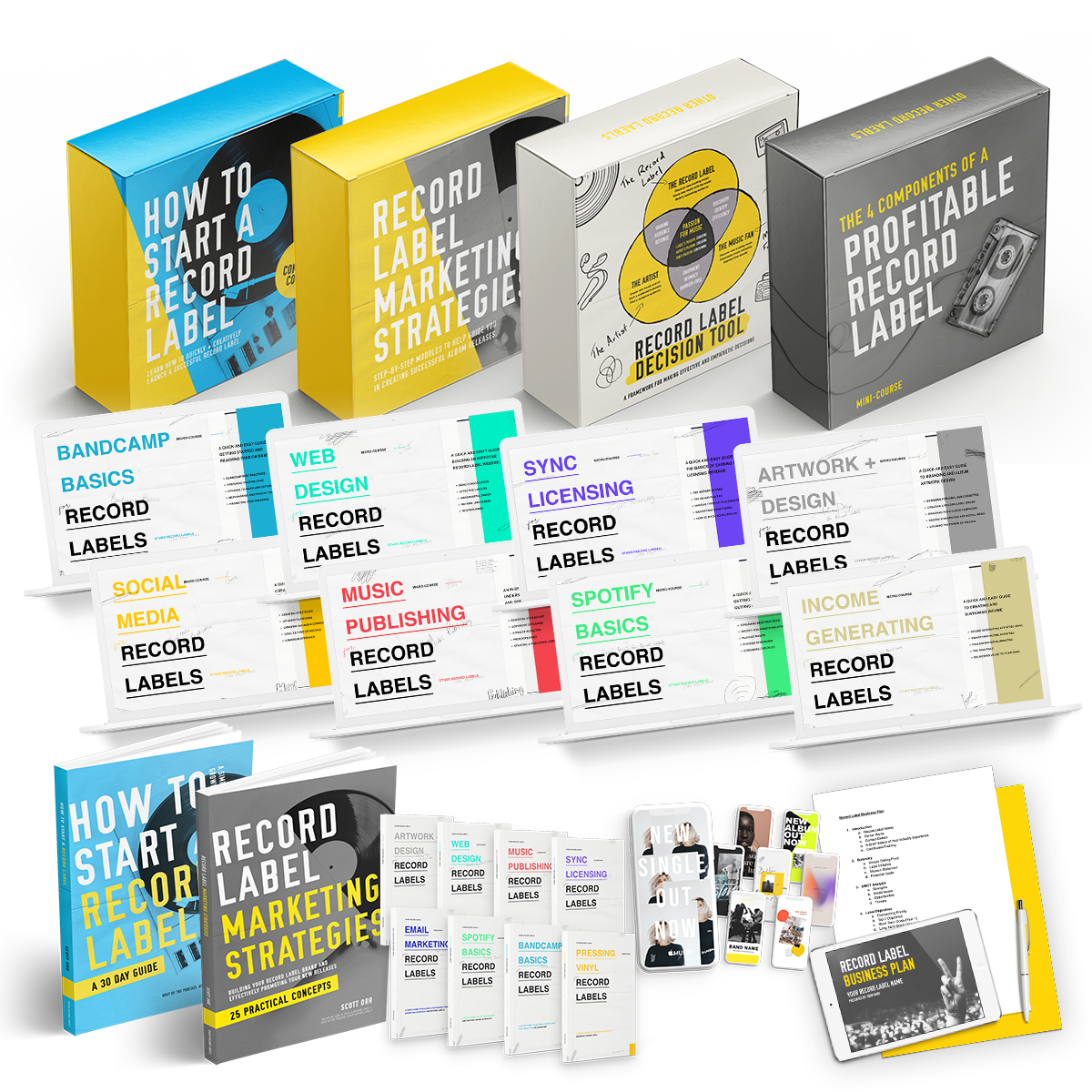 Templates — Professional Tools for Independent Record Labels