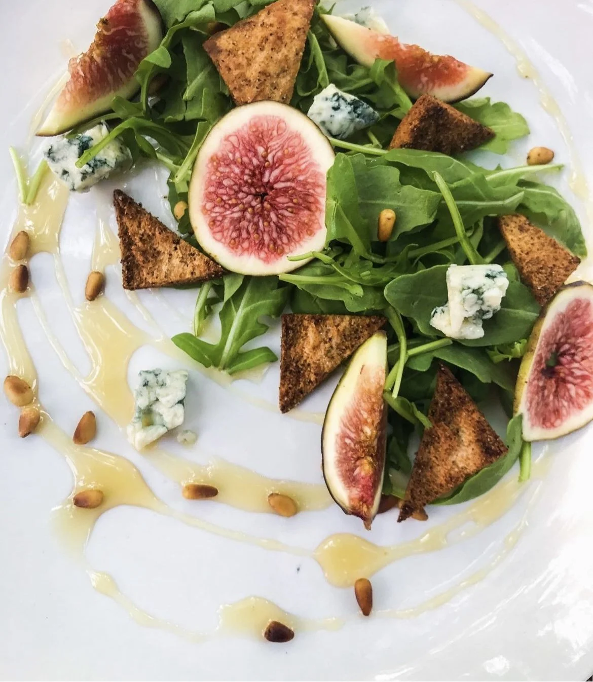 fresh fig salad, premium, seasonal