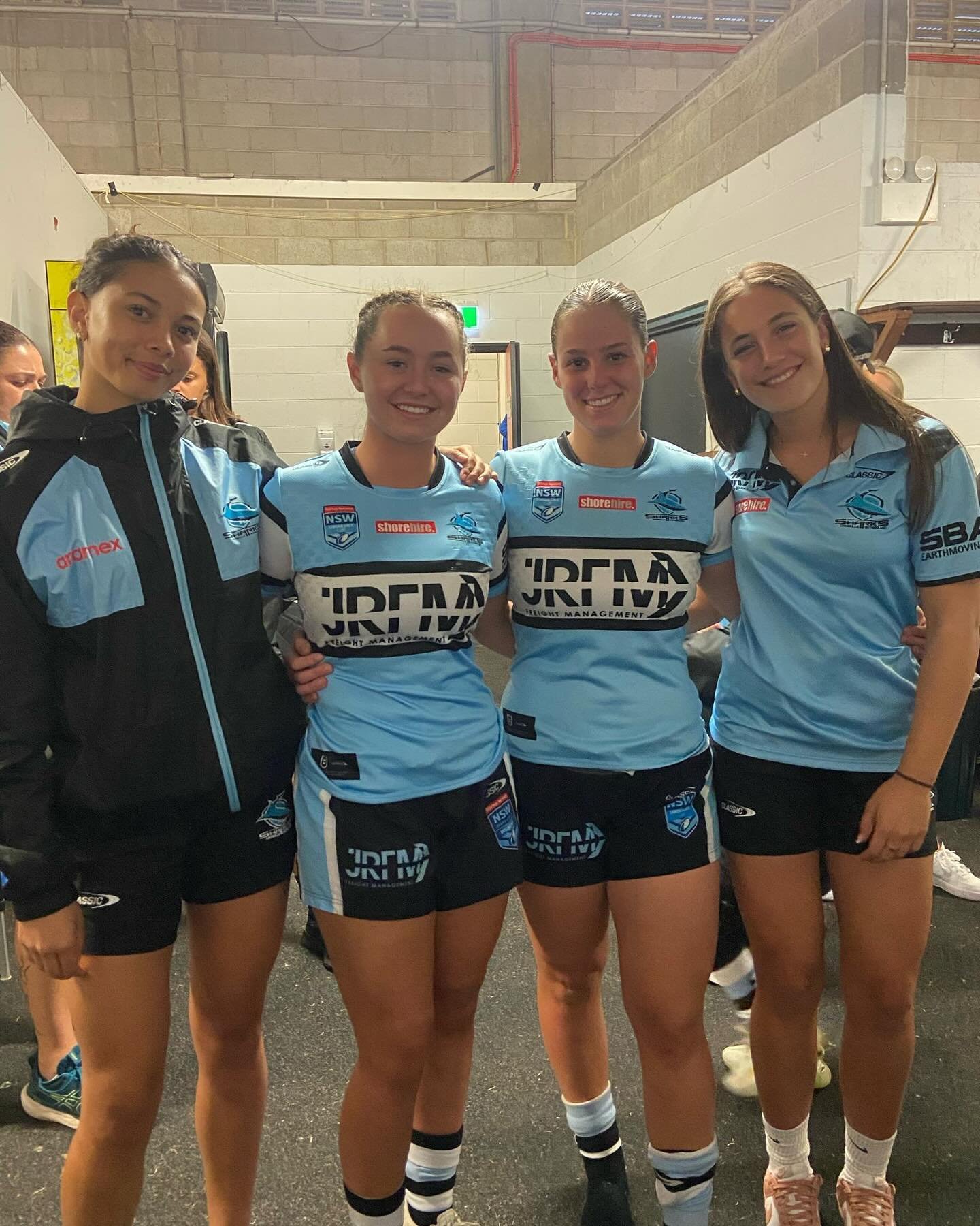 Congrats to our #ccsharks girls Lani, Sienna P, Tegan, Sienna G, Keely on a successful Tasha Gale season for @cronullasharks making the semi finals. ⚫️😔🦈🏉💪🏻