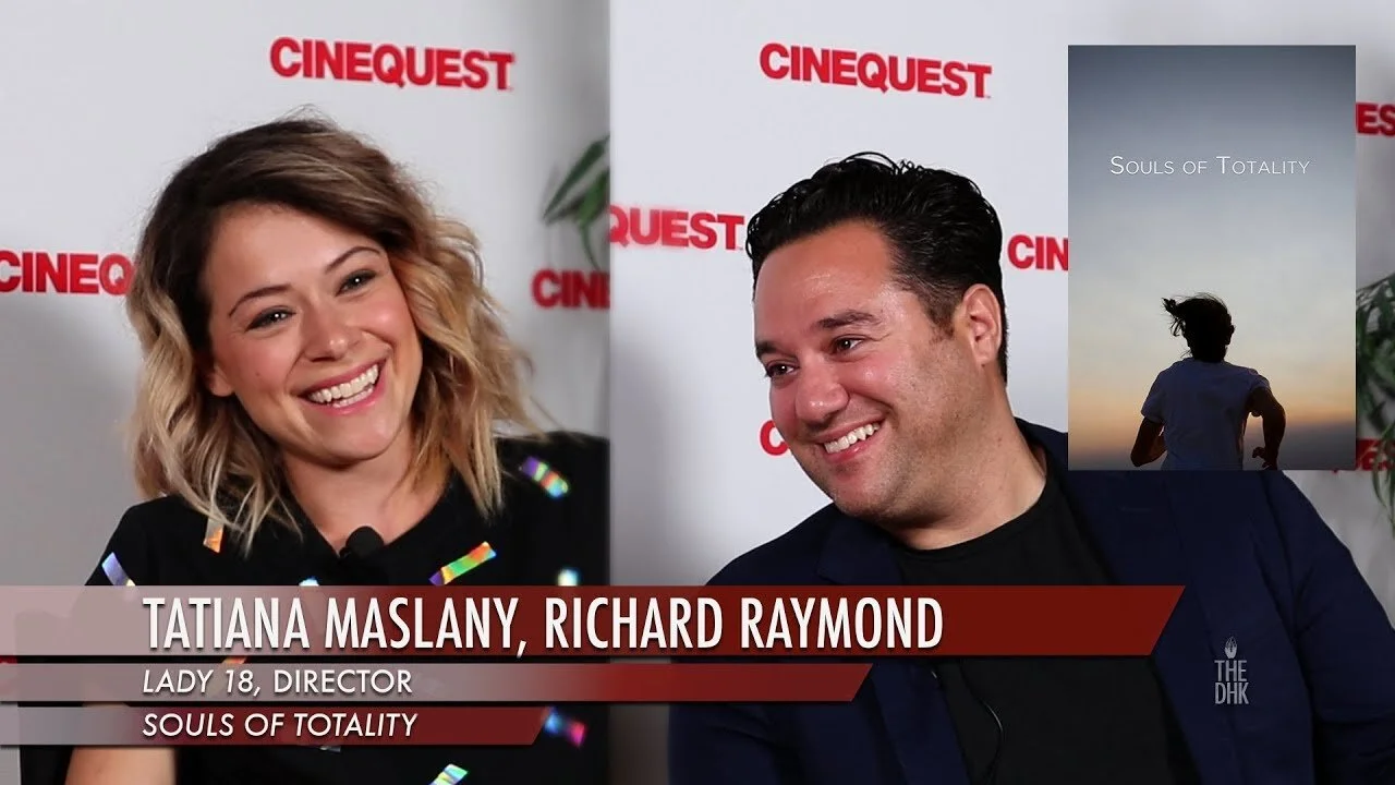 TATIANA MASLANY &amp; RICHARD RAYMOND INTERVIEWED BY THE DHK