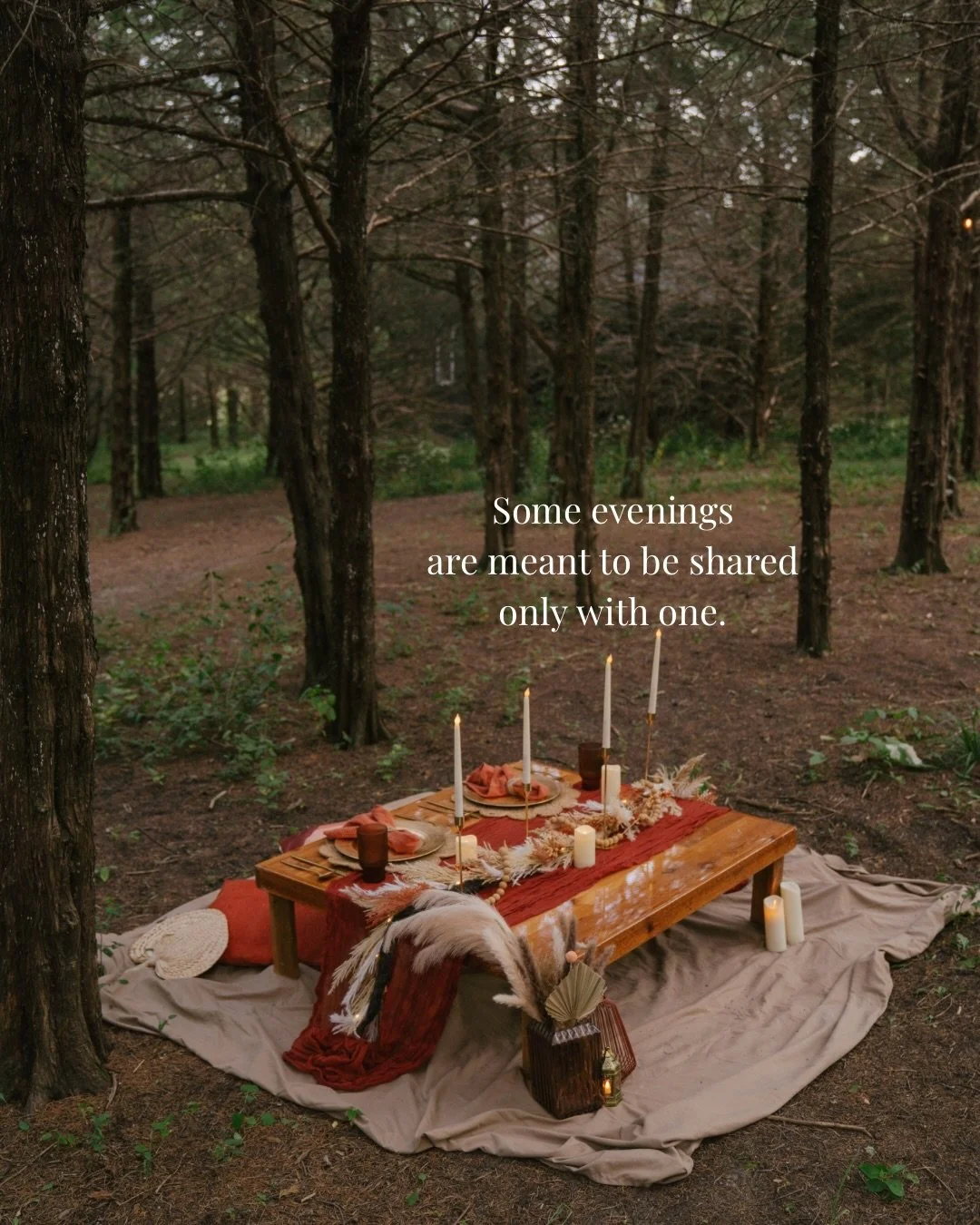 Happy Valentine&rsquo;s Day ❤️❤️

Tickets are officially available for our next Picnic in the Forest dinner series on Saturday May 9th at Iris Aisle. Peep the menu on the last slide.

Luxury styled picnic areas + a three course meal with our on-site 