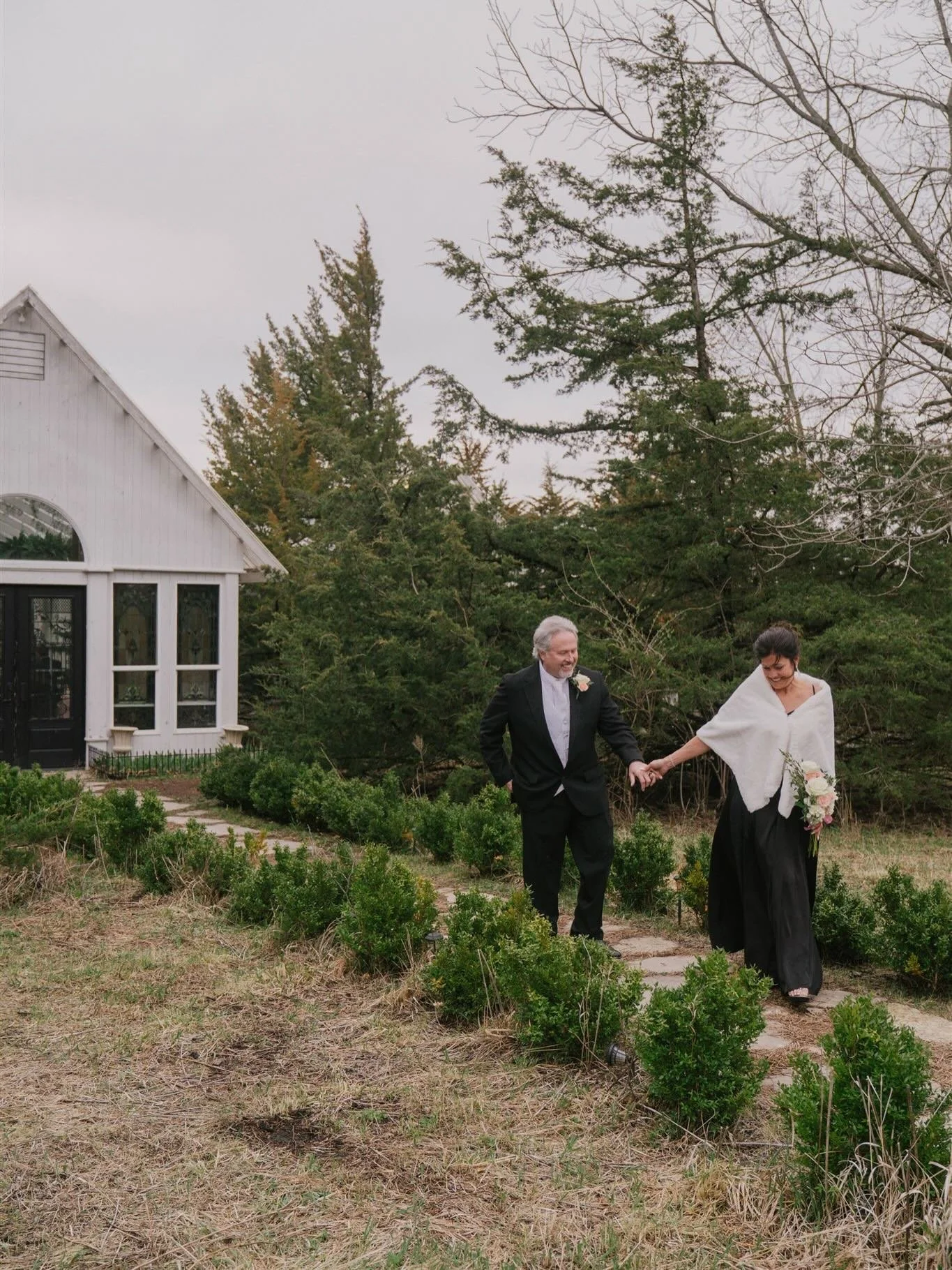 And on a day when it brought us classic Iowa spring weather, the rain stopped for just two hours while Kay and Tim were here for their elopement. 

I love how sweet, tender, and silly these two were with each other which shaped their wedding day to f
