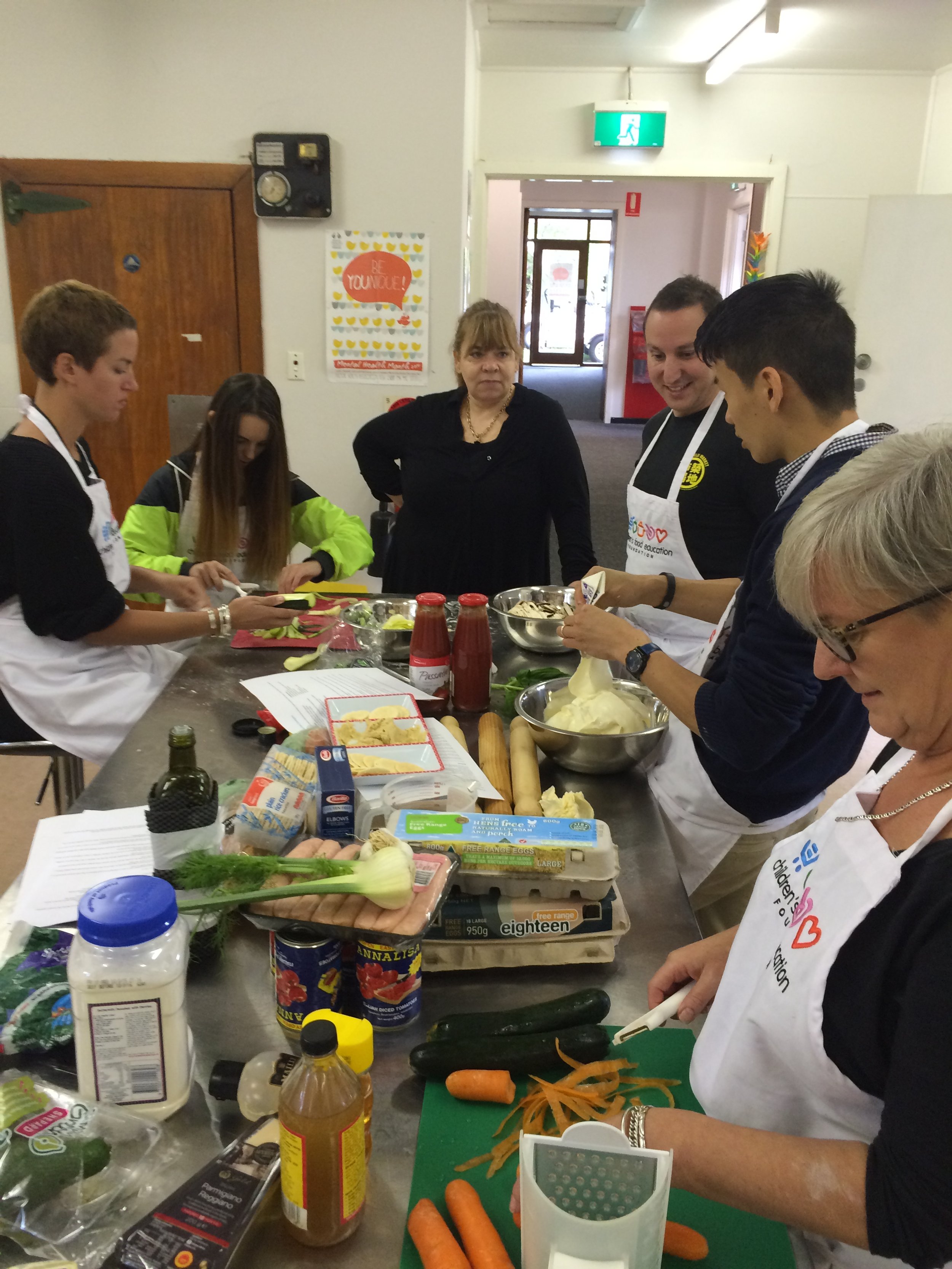 Chef Therese, Chef Luca & YOTS