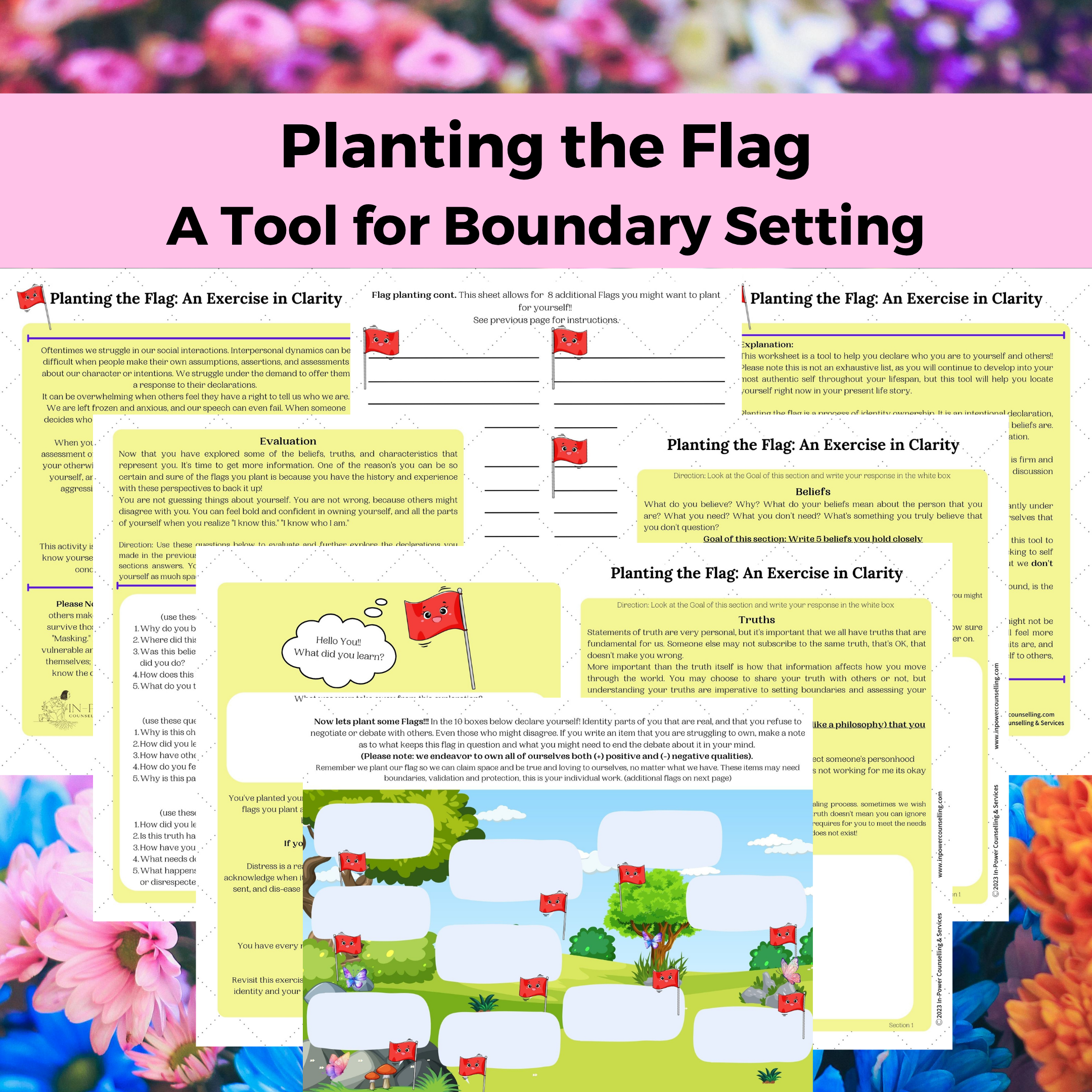 Planting the Flag Exercise - Resourcing & Boundary Setting Tool