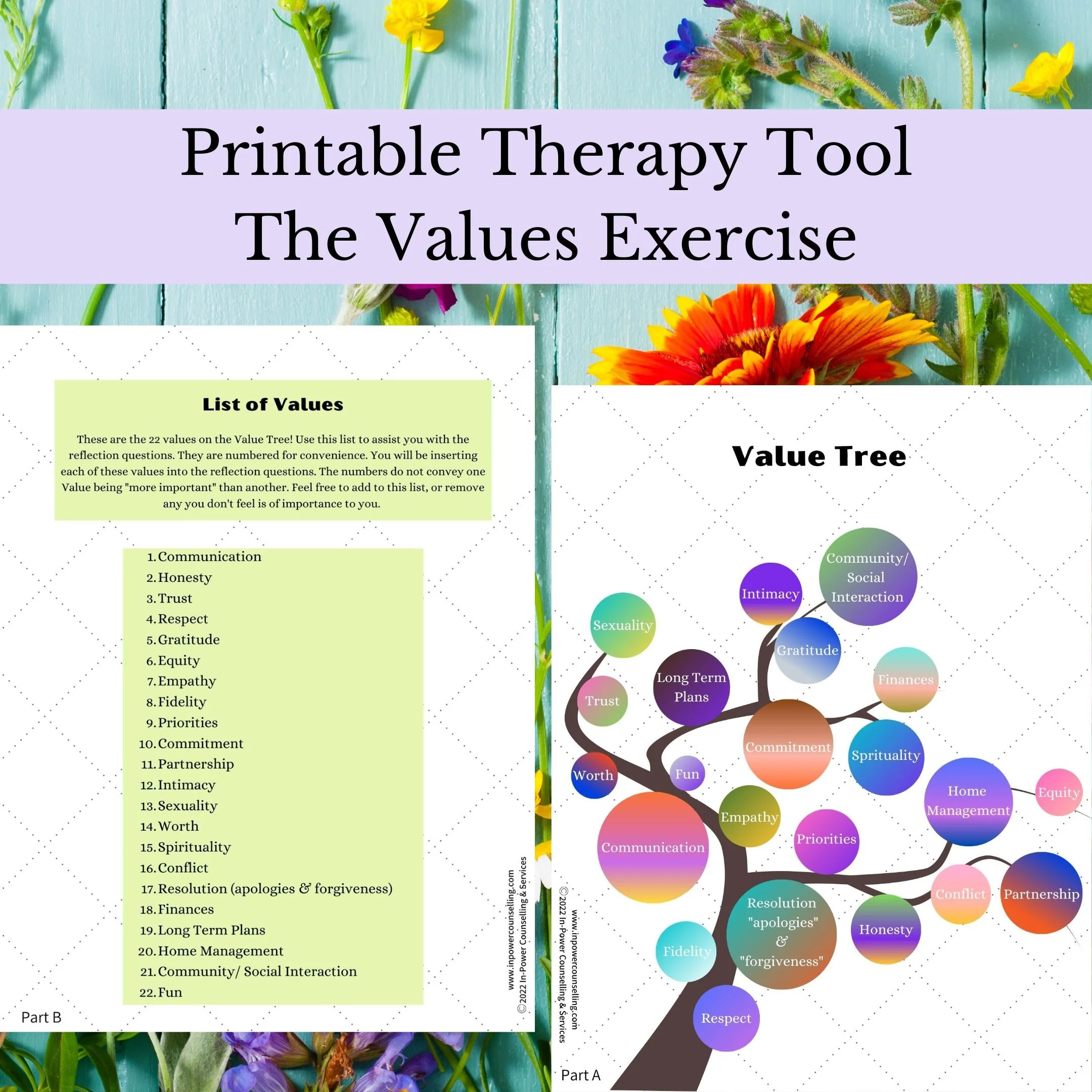 The Values Exercise - Self-Exploration Activity