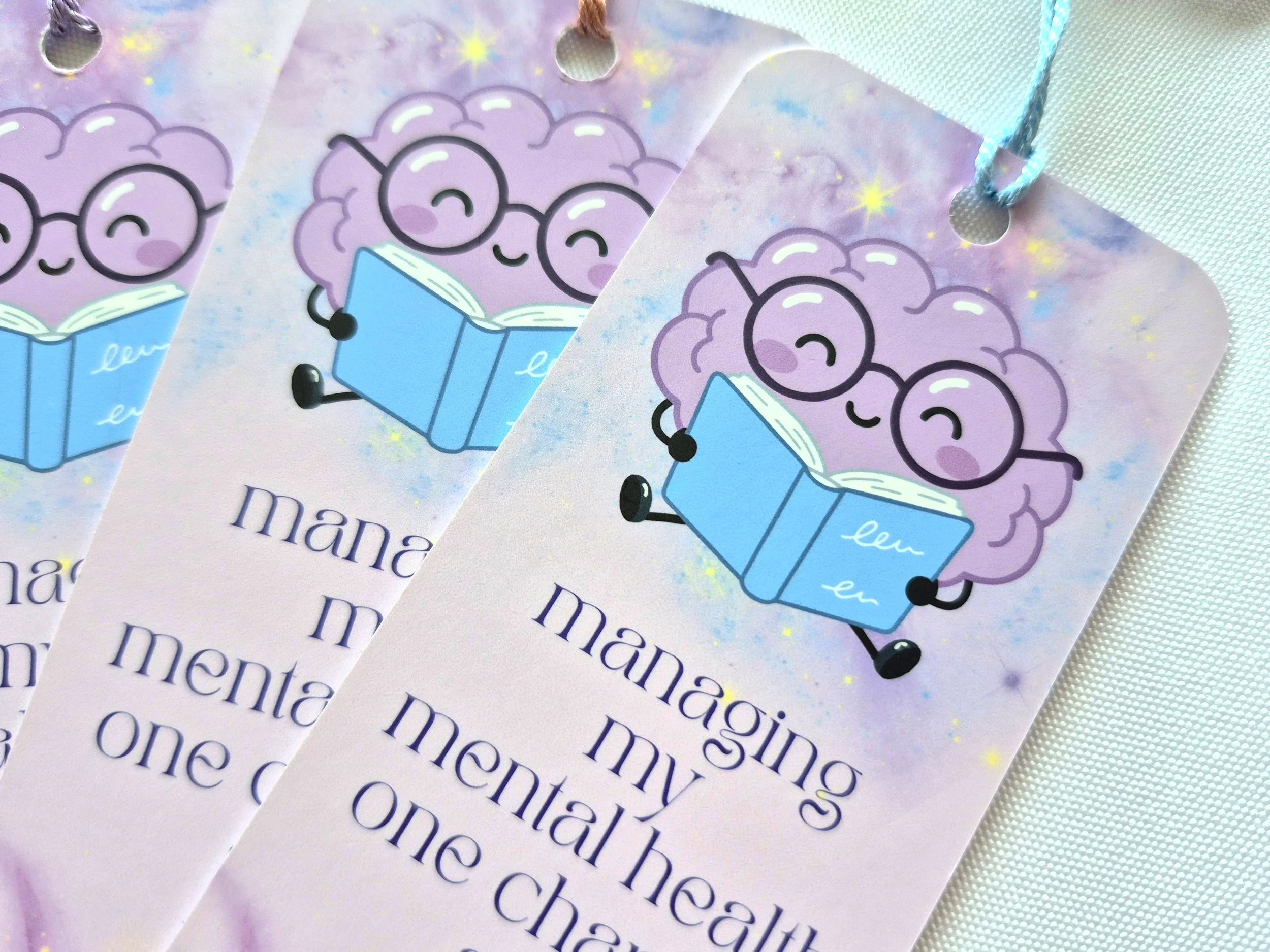 Stationary: Bookmark - "Managing my mental health..."