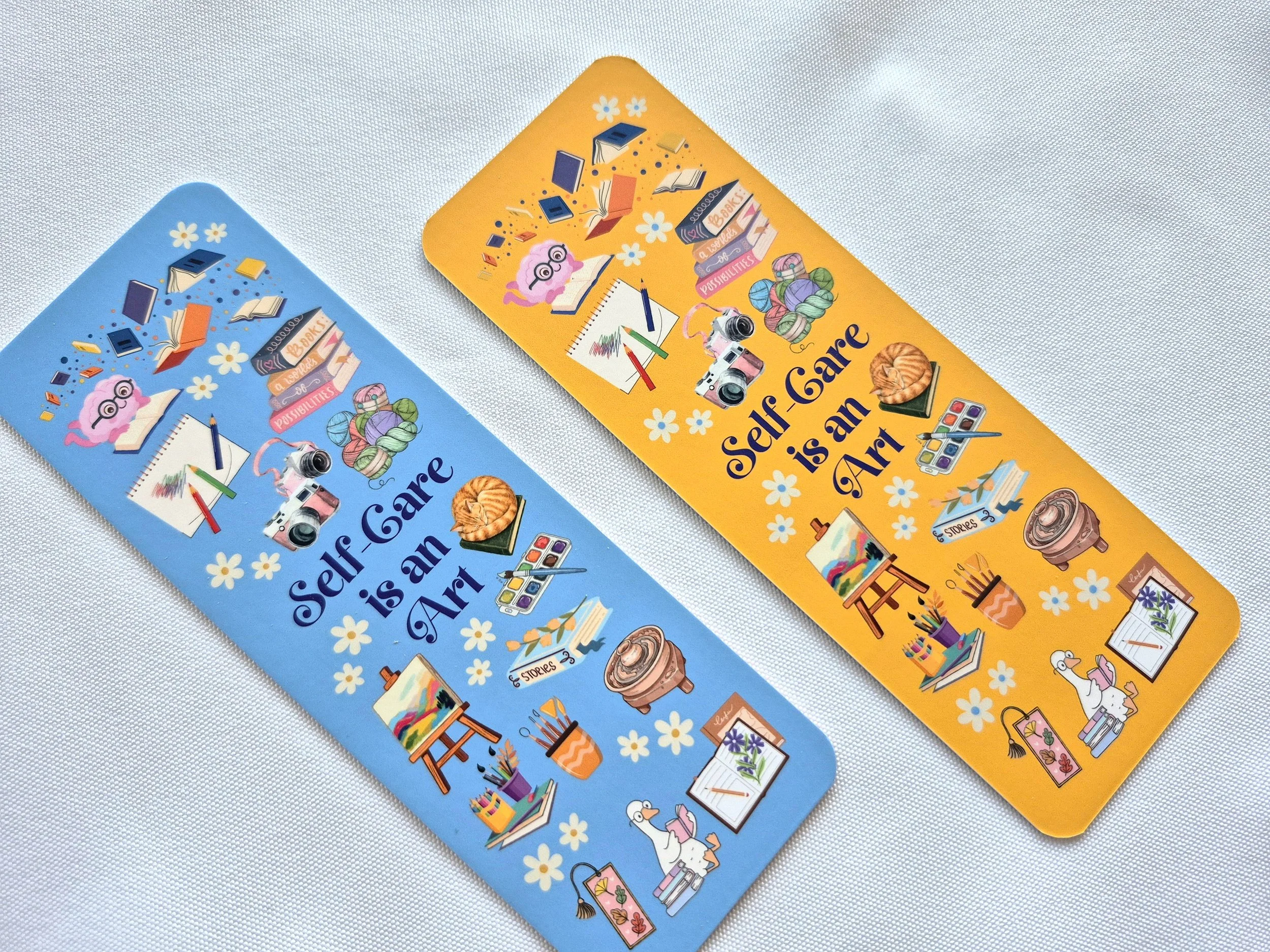 Stationary: Bookmark - Self-Care is an Art