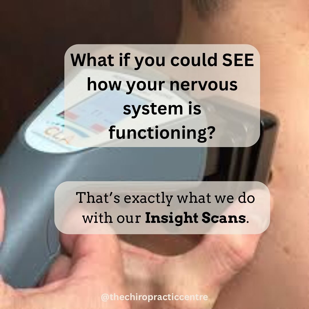 Over the past few months we have introduced the Insight Subluxations Scanner as another examination tool to get to understand what is truly hiding under the surface! It is such a great tool to understand how a persons nervous system is really functio
