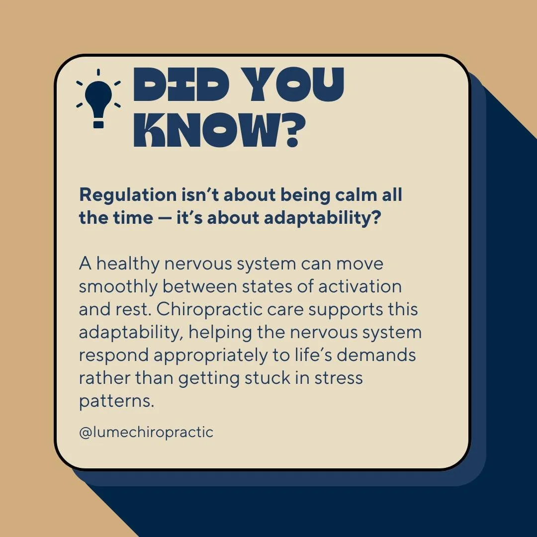 Regulation isn&rsquo;t about being calm all the time.

It&rsquo;s not about never getting overwhelmed.
It&rsquo;s not about suppressing big feelings.
It&rsquo;s not about being perfectly &ldquo;in control.&rdquo;

True nervous system regulation is ad
