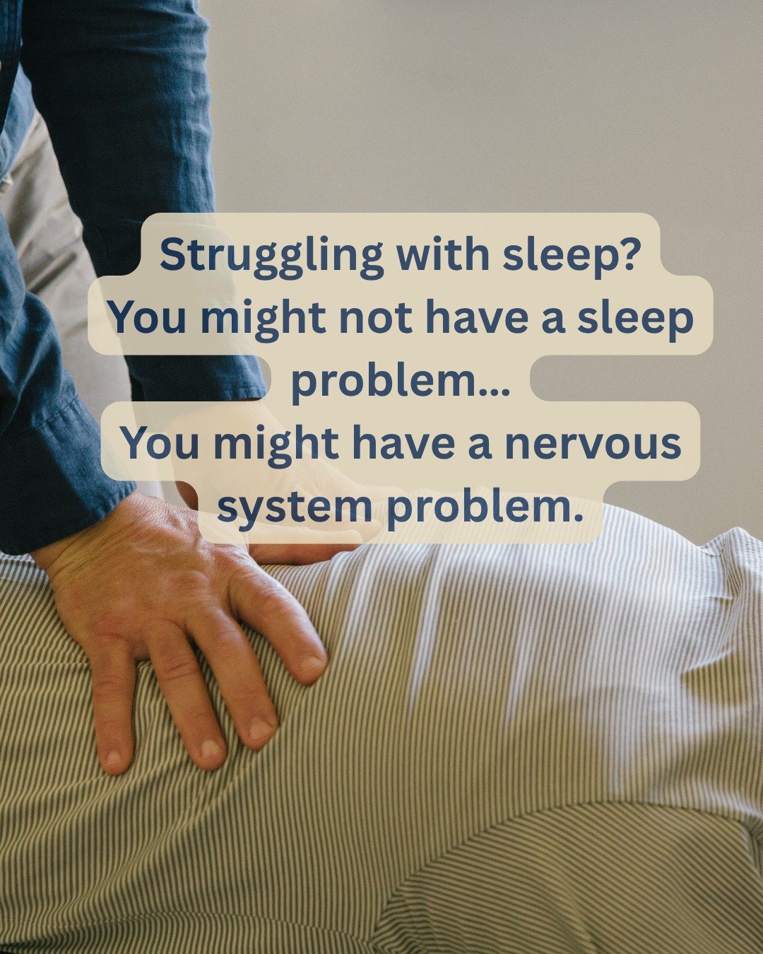 Struggling to fall asleep&hellip; even when you&rsquo;re doing all the right things? 😴

Here&rsquo;s something most people aren&rsquo;t told 👇

Sleep isn&rsquo;t just about routines, it&rsquo;s about your nervous system.

Your body has two main mod