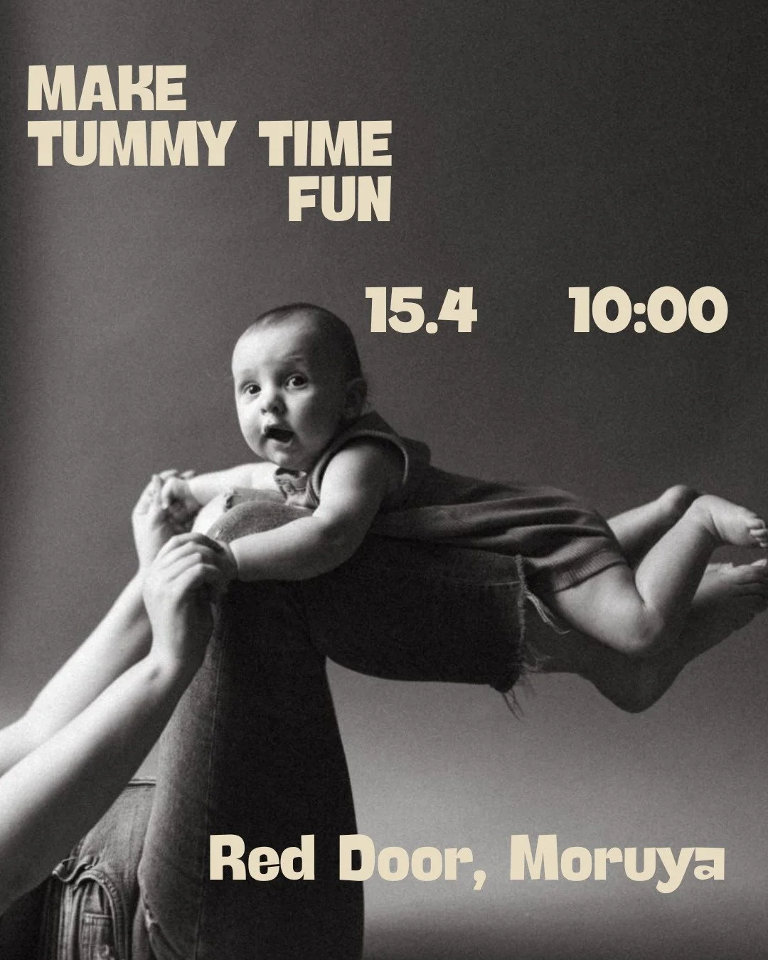 Missed out on our last Tummy Time Workshop? Lizette is hosting another Tummy Time and Milestone Workshop for the ABA in Moruya next week! Join us at 10:00 at the Red Door Hall behind the Anglican Church. No need to sign up, just show up and have fun 
