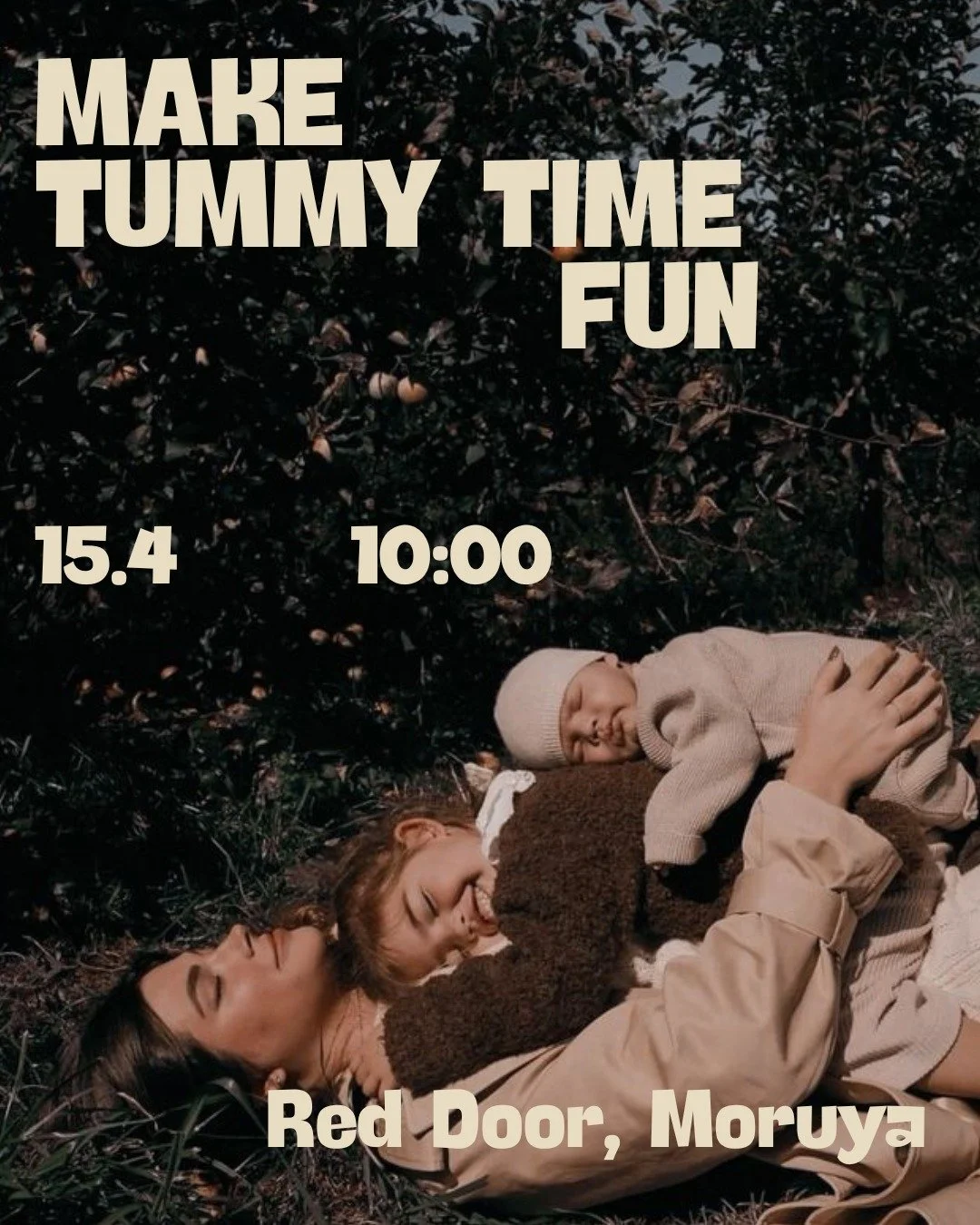 We're talking Tummy Time and Milestones at The Red Door Hall behind the Anglican Church in Moruya tomorrow at 10:00. No reservation needed, just show up!
.
.
.
#tummytime #milestones #neurology