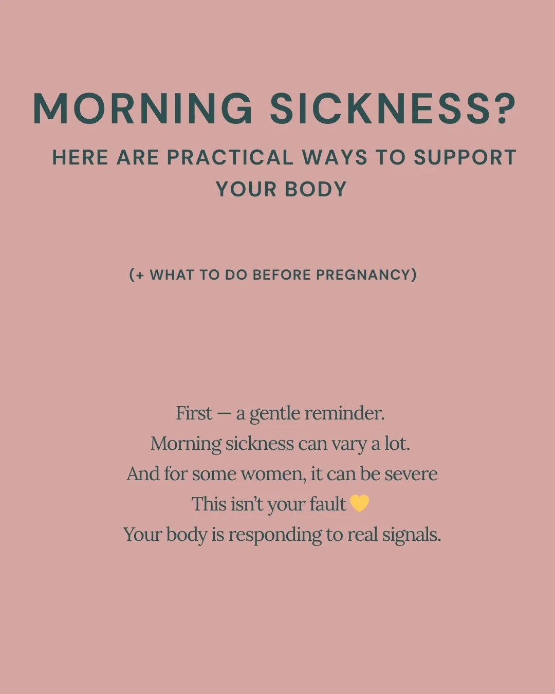 Morning sickness is common in pregnancy&hellip; but that doesn&rsquo;t mean it&rsquo;s easy.

And for some women, it can be much more intense&mdash;sometimes even developing into hyperemesis gravidarum.

What we&rsquo;re learning is that nausea in pr