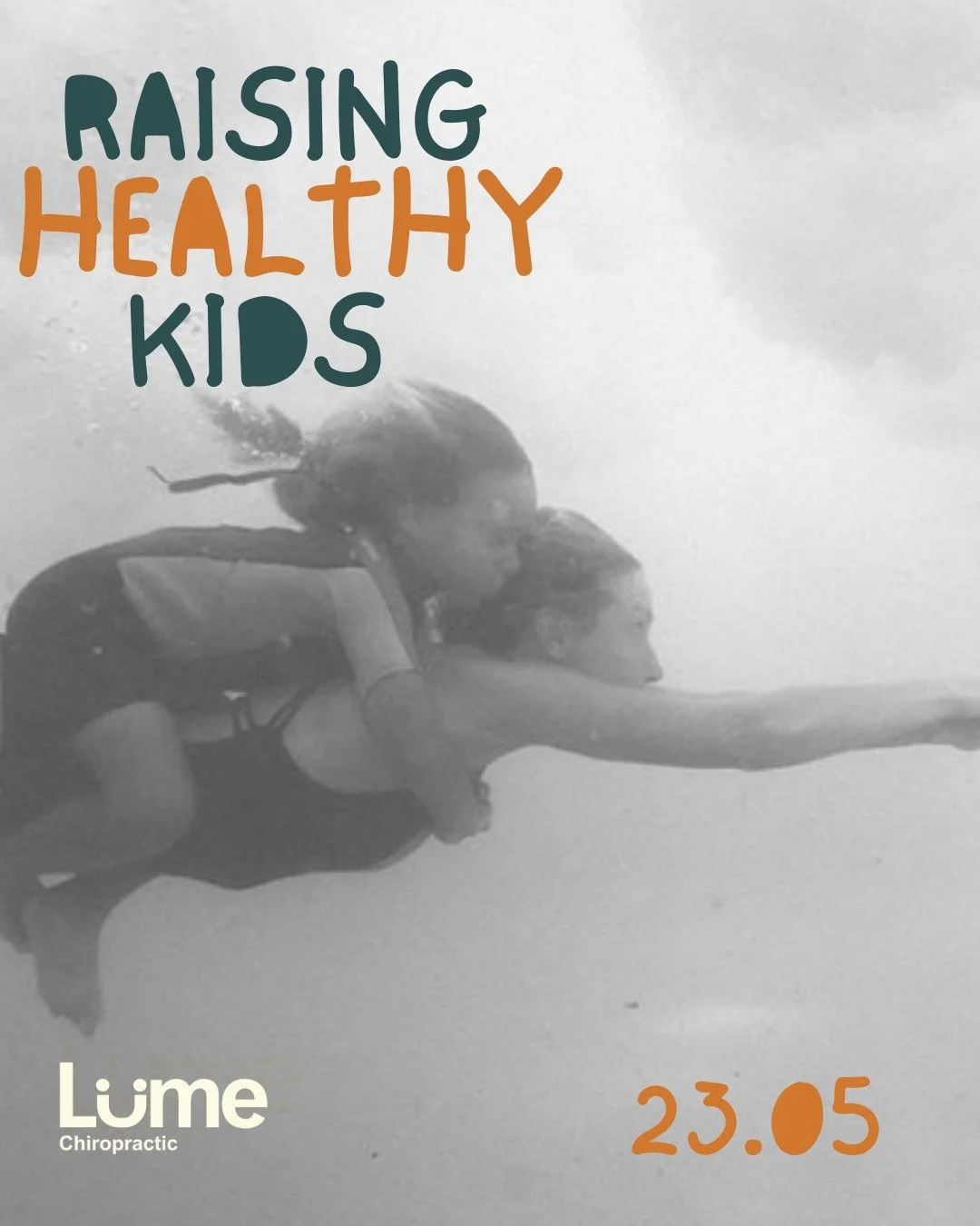 We are so excited for our Raising Healthy Kids workshop this Saturday! 

This is such a great workshop for parents who would like to know how they can raise resilient little champions. You would be surprised how perfectly nature has made us! 

Free t