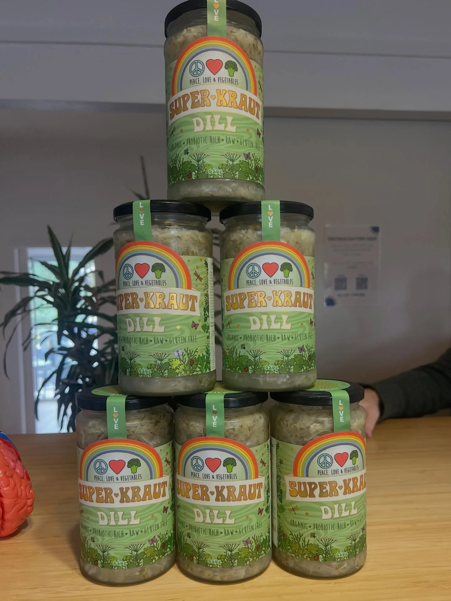 A TOWER of PLV Sauerkraut to give away this weekend at our Raising Healthy Kids workshop! 

We love this brand, it&rsquo;s such a great and effective way to get your daily dose of good bugs (they also inoculate their sauerkraut with good bacteria) an