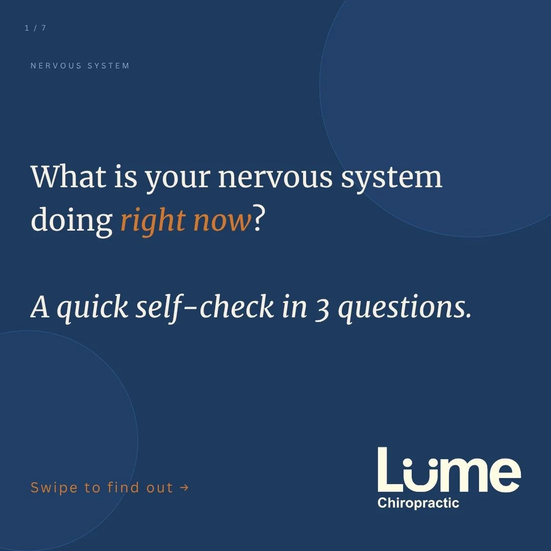 Does your body feel like it's always bracing for something? Or maybe just... switched off? 🫥⚡🌿

Your nervous system is always in one of three states &mdash; and most of us spend far too much time in the wrong one without even knowing it.

Swipe thr