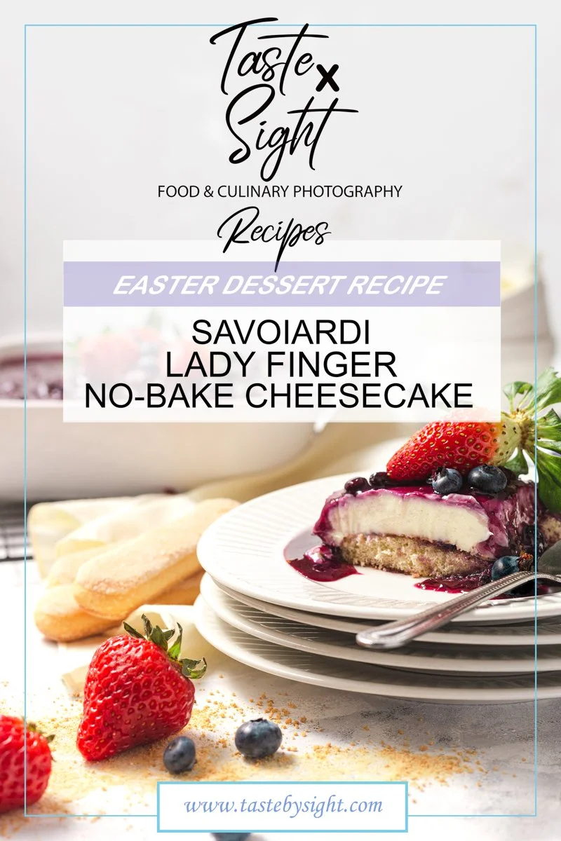 NoBake Cheesecake Savoiardi (Lady Finger) Cheesecake — Taste by