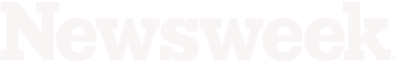 The logo of Newsweek magazine with bold white text on a dark background.