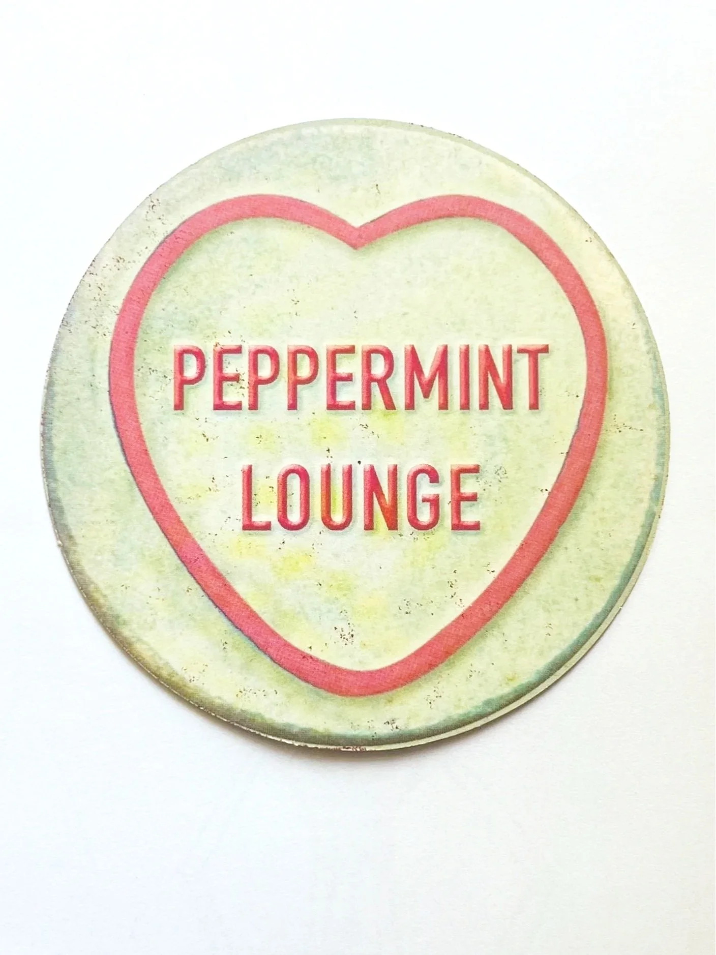Peppermint Lounge Promo Flyer: Art Director/ Writer Honey Hartley 