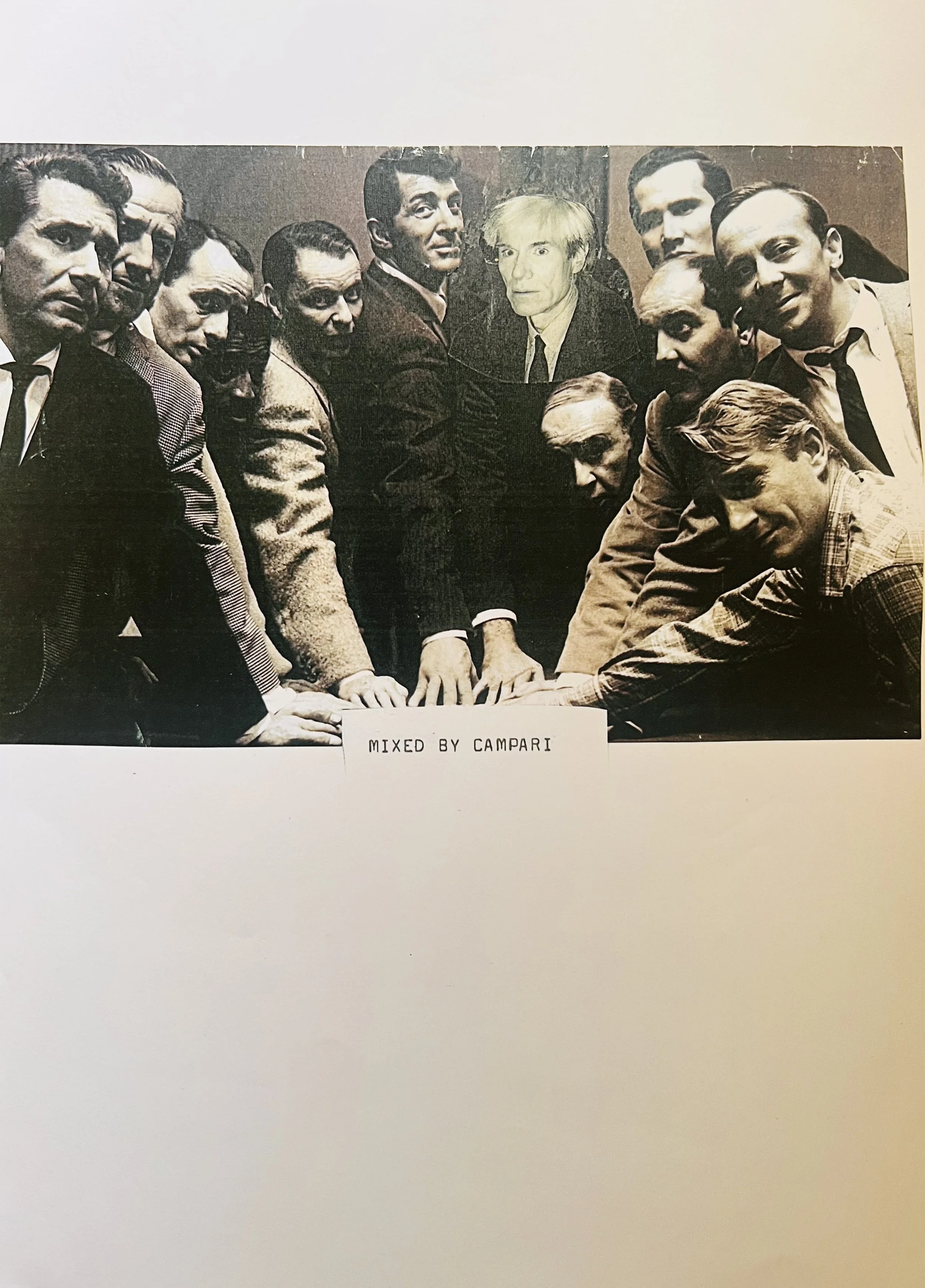 Freelance : Work for "The Book" Campari Campaign : Mixed By Campari : Writer / Art Director : Honey Hartley 