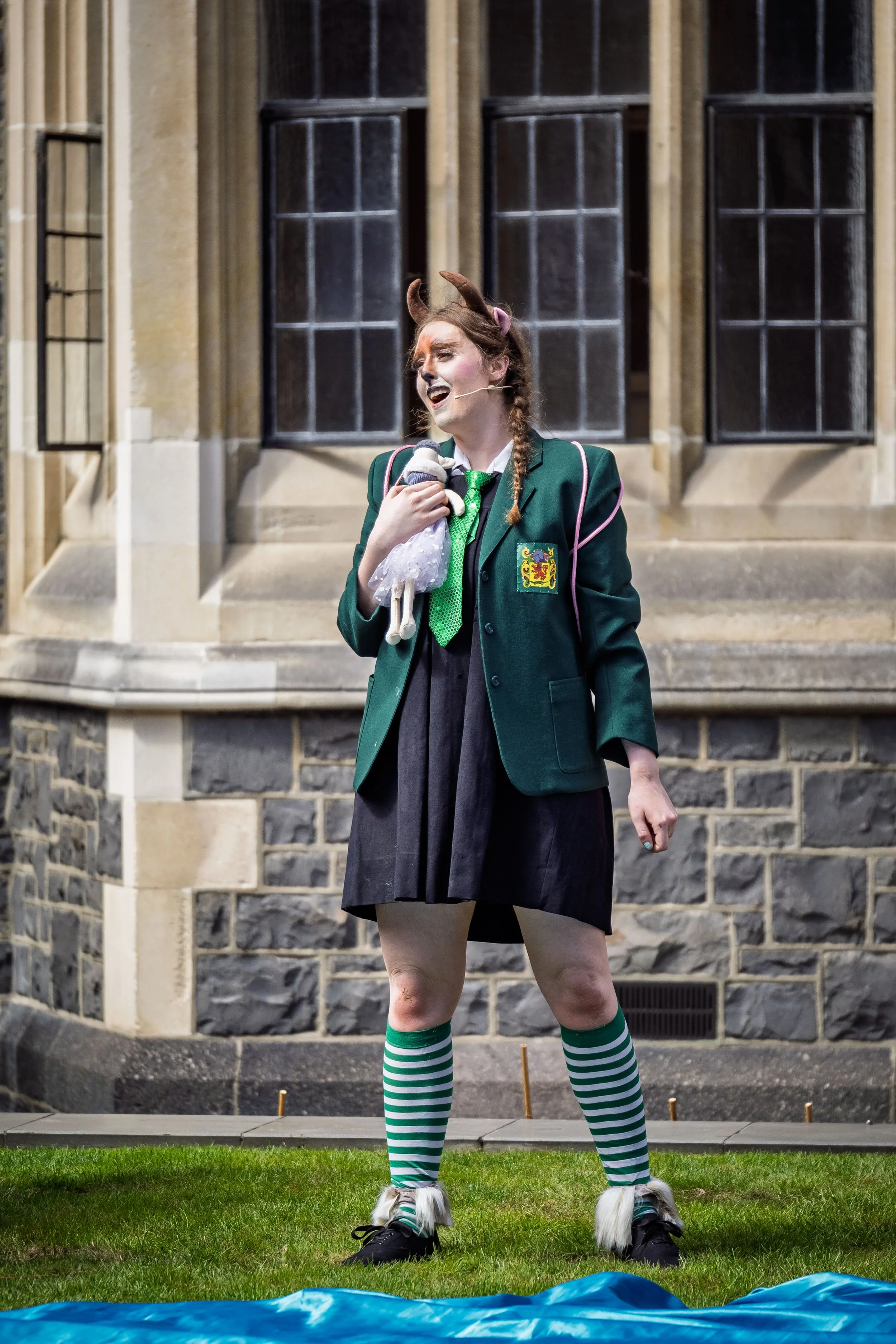 Elizabeth Ellison as Lucy Billy Goat.

Photograph ©️ Wei Li Jiang for Toi Toi Opera 2025