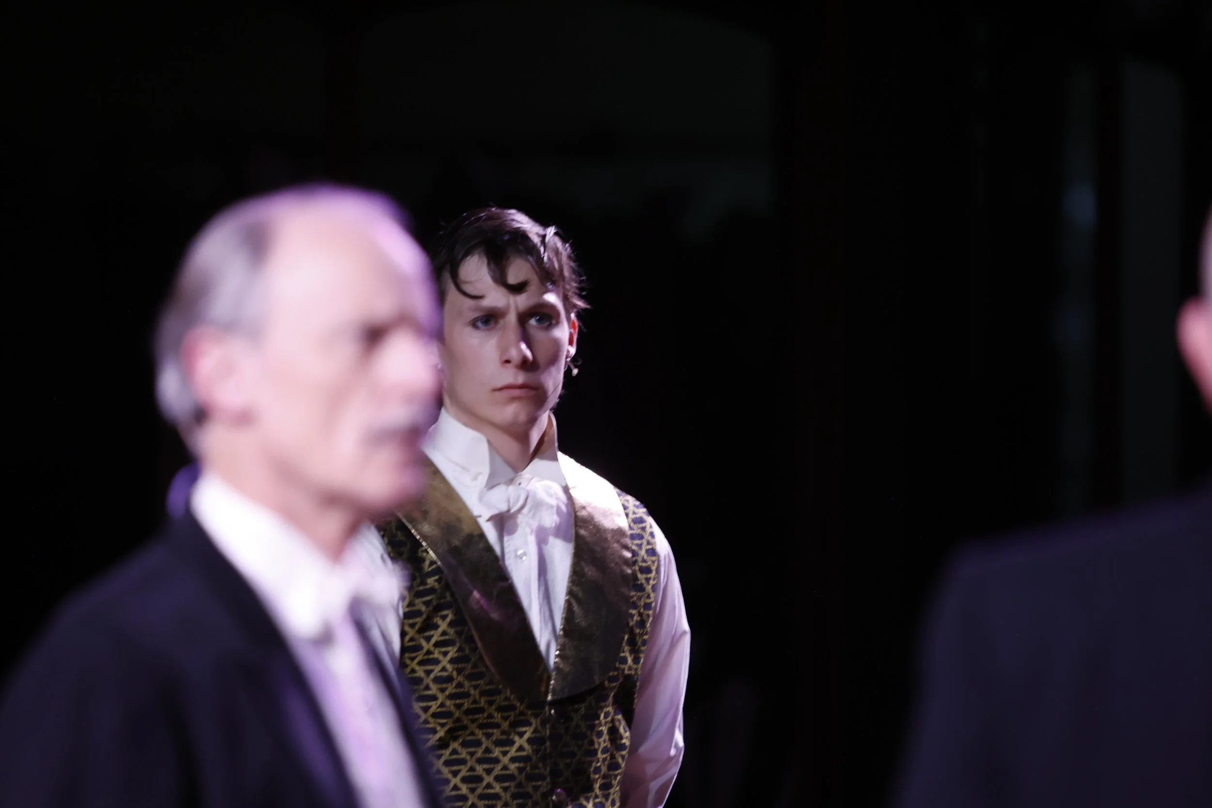 Warwick Shillito (Baron Zeta) and Jack Mould (Njegus)