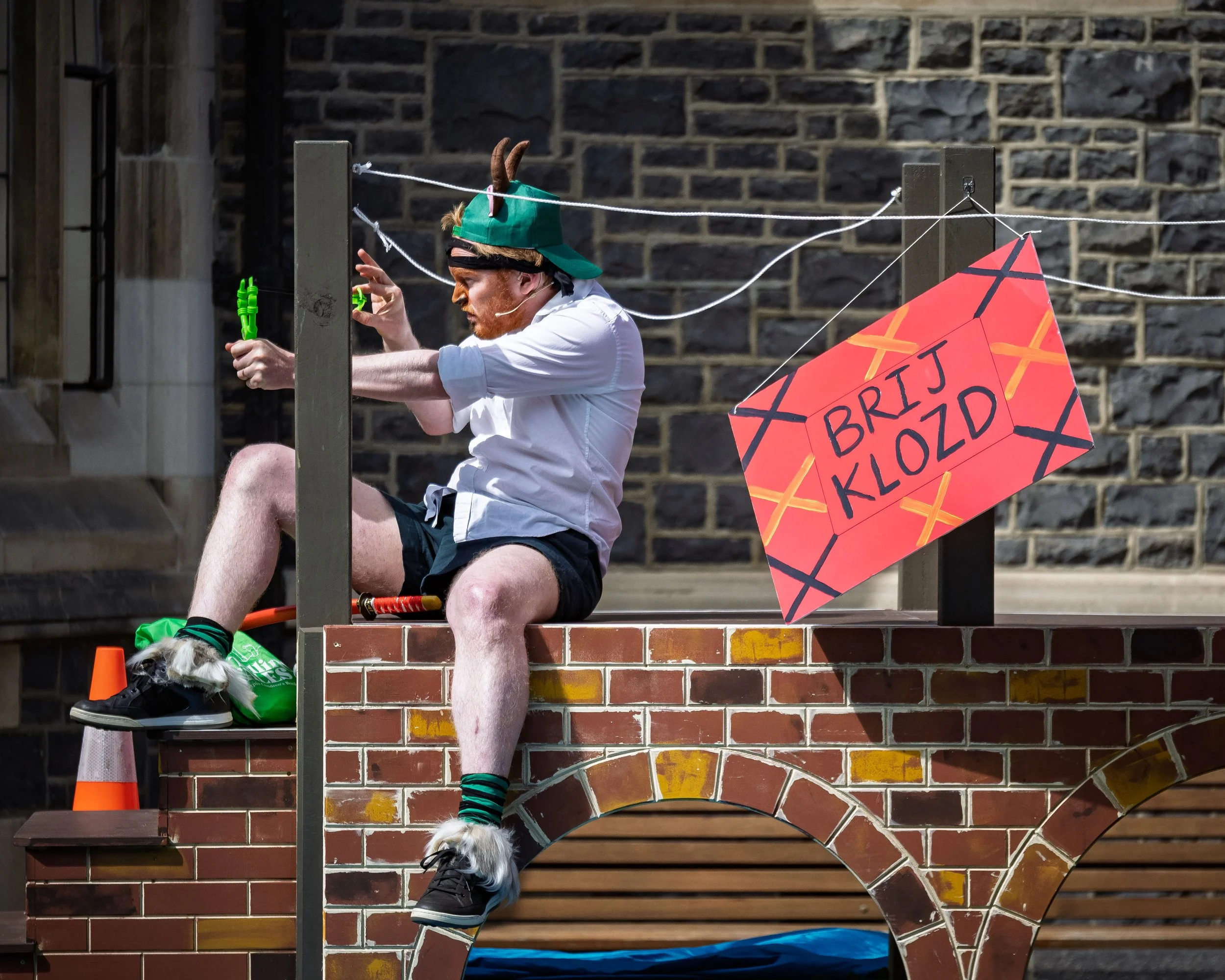 Alex Robinson as Osmin Billy Goat.

Photograph ©️ Wei Li Jiang for Toi Toi Opera 2025
