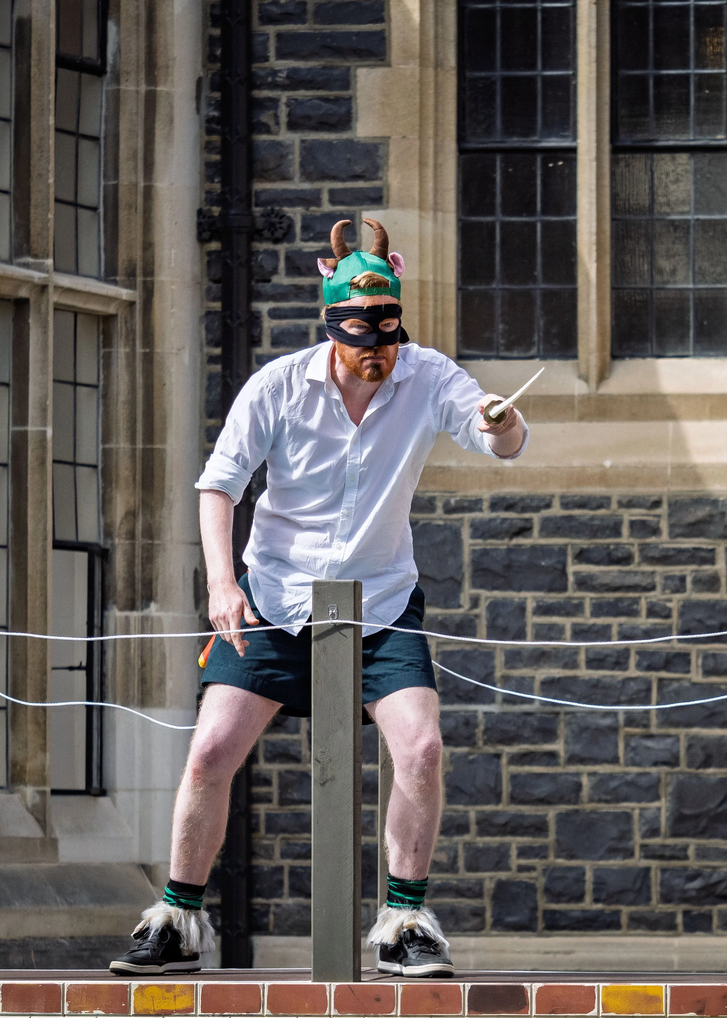 Alex Robinson as Osmin Billy Goat.

Photograph ©️ Wei Li Jiang for Toi Toi Opera 2025