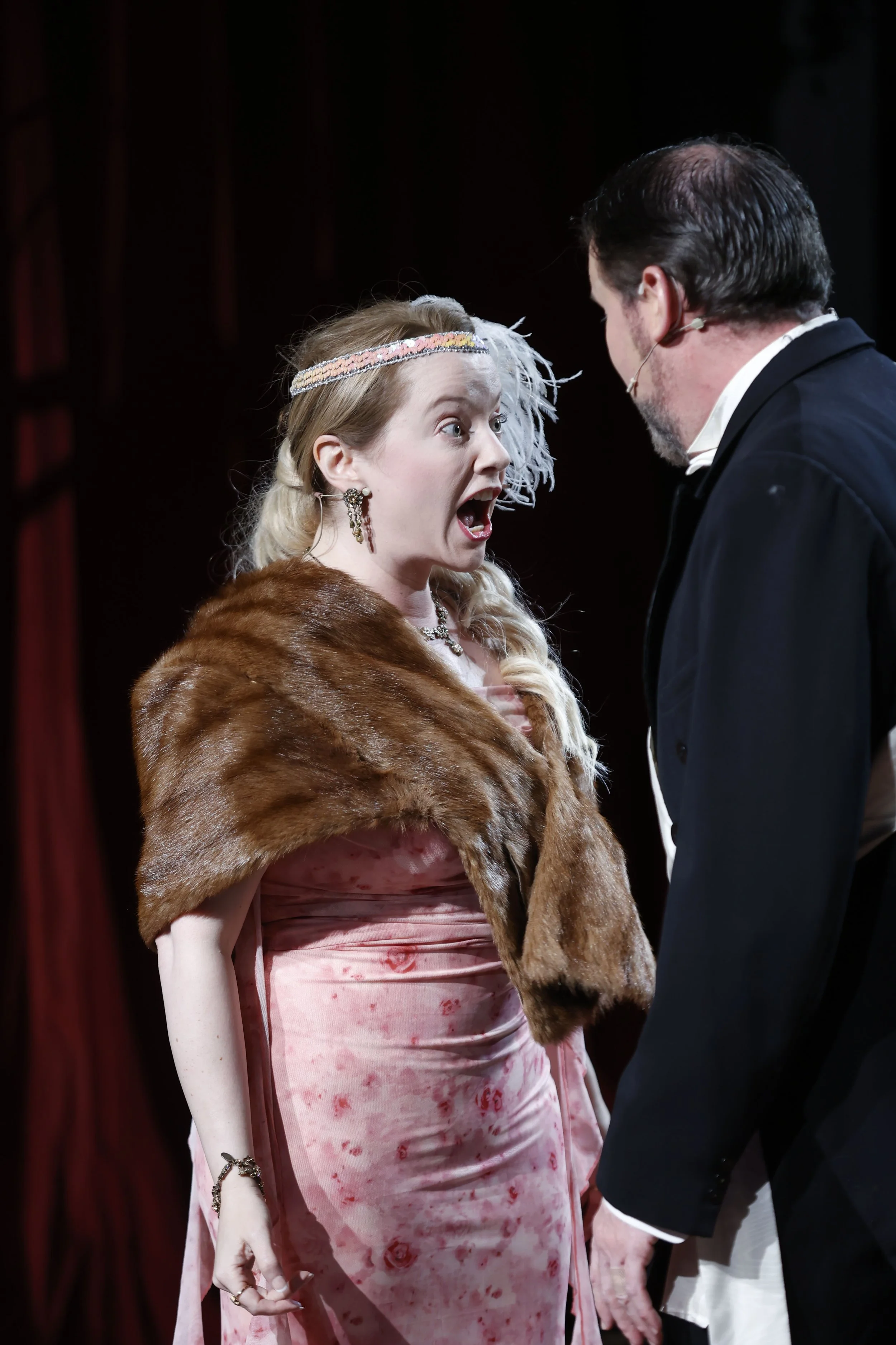 Katherine Doig (Valencienne) and Nigel Withington (Camille de Rosillon)