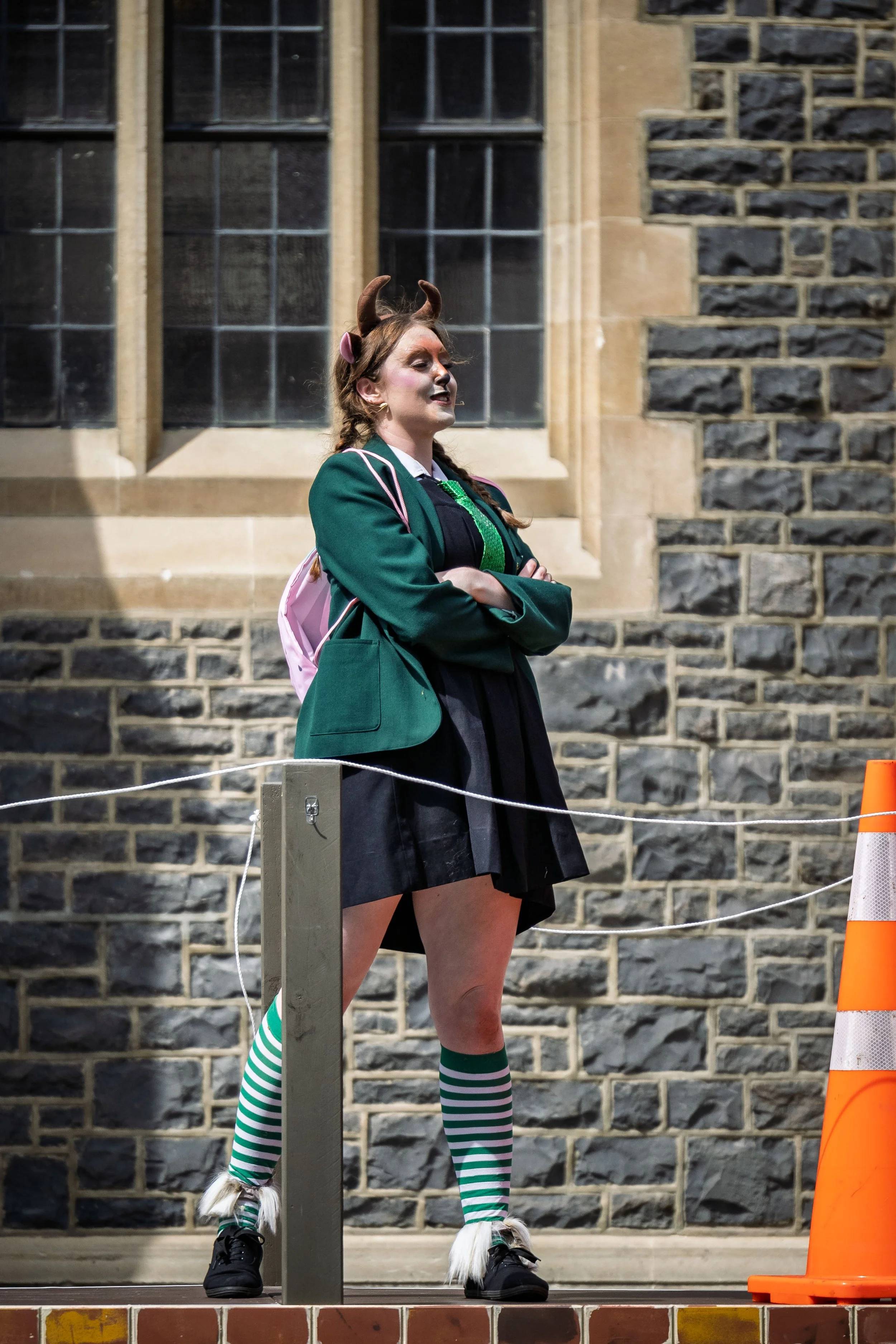Elizabeth Ellison as Lucy Billy Goat.

Photograph ©️ Wei Li Jiang for Toi Toi Opera 2025