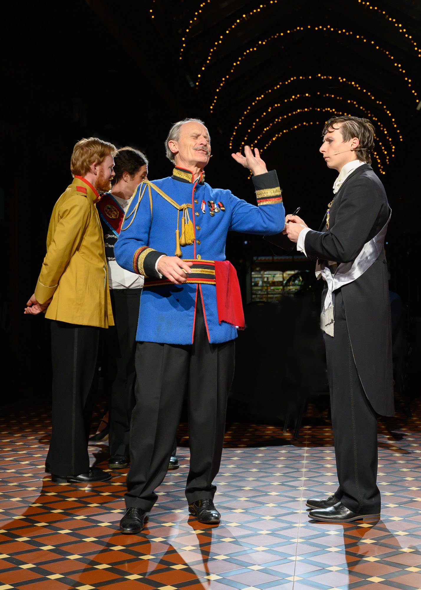 Warwick Shillito (Baron Zeta) and Jack Mould (Njegus)