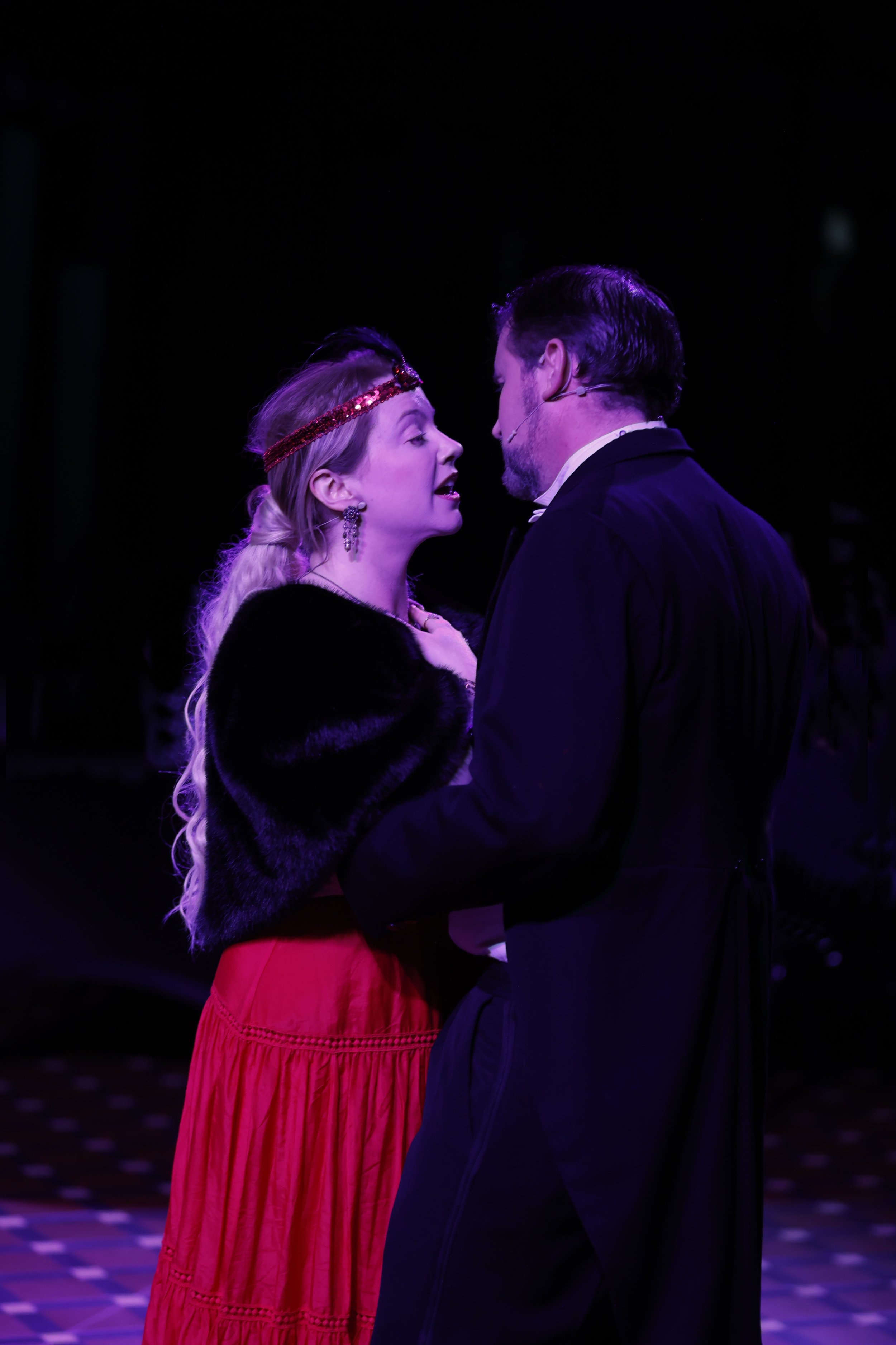 Katherine Doig (Valencienne) and Nigel Withington (Camille de Rosillon)