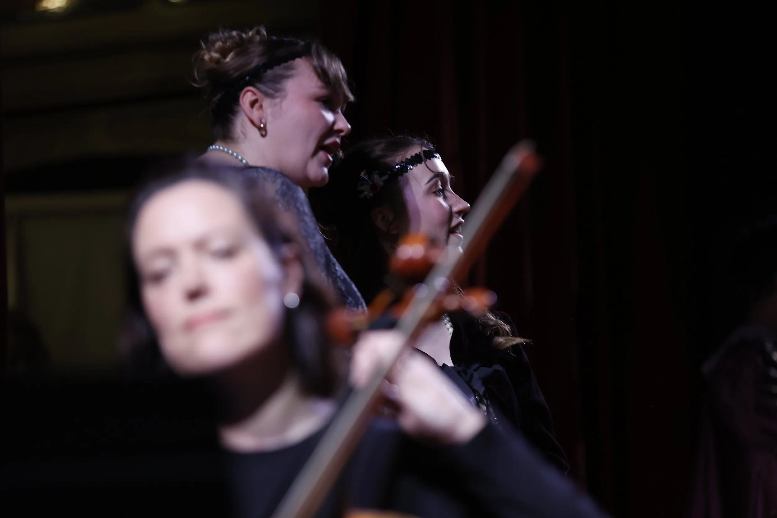 Sophie Tanner - Cello, Phoebe Evans-Hoeffgen and Alannah Hounsome-Vail (Female Company)