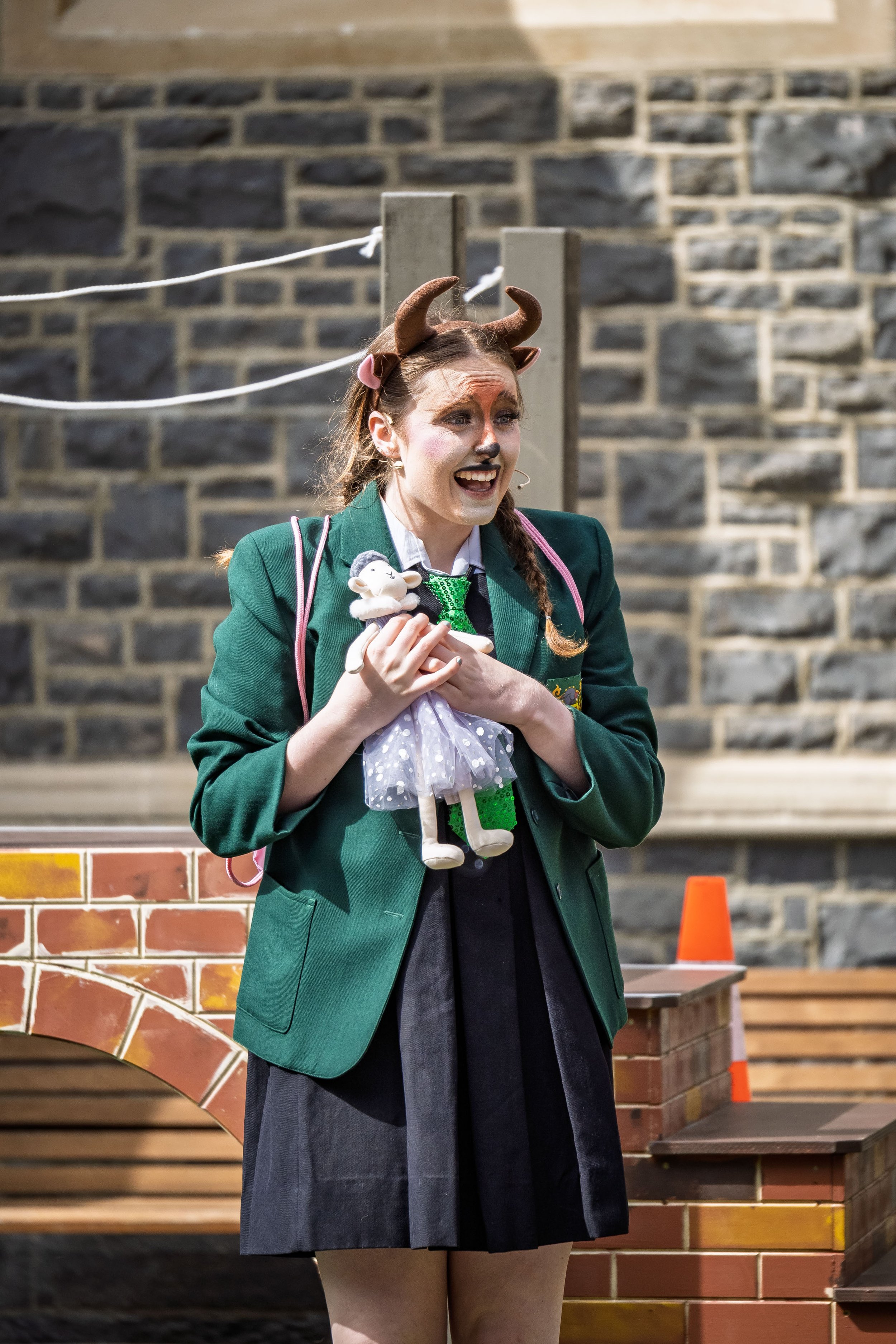 Elizabeth Ellison as Lucy Billy Goat.

Photograph ©️ Wei Li Jiang for Toi Toi Opera 2025