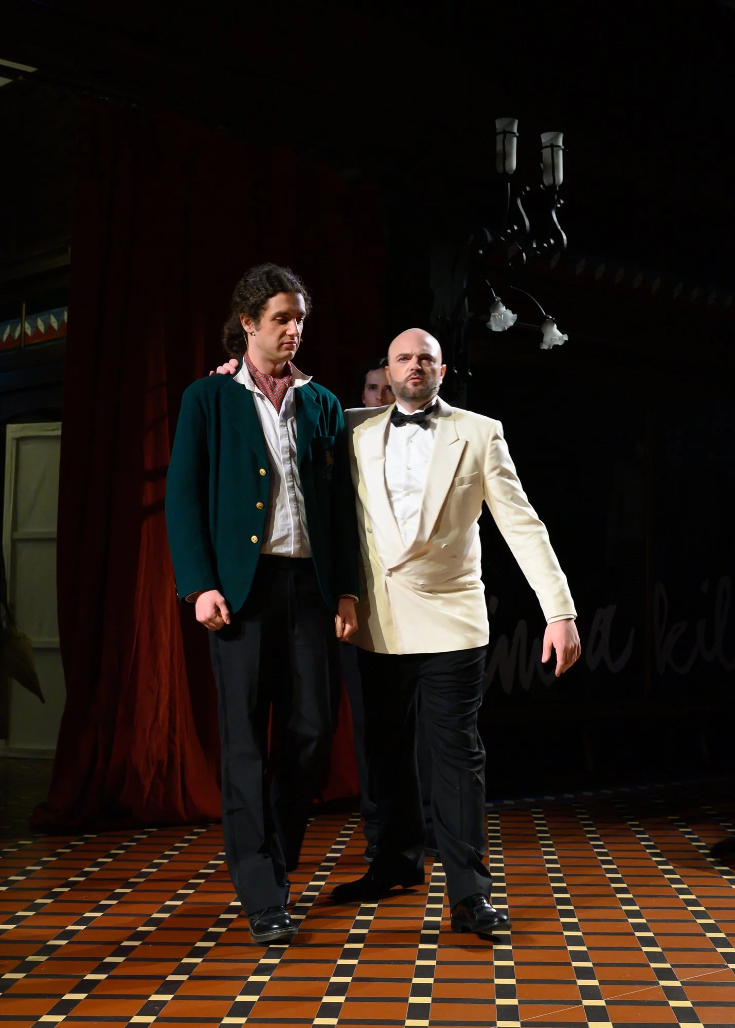 Kahu Gray (Viscount Nicolas Cascada) and Andrew Grenon (Danilo)
