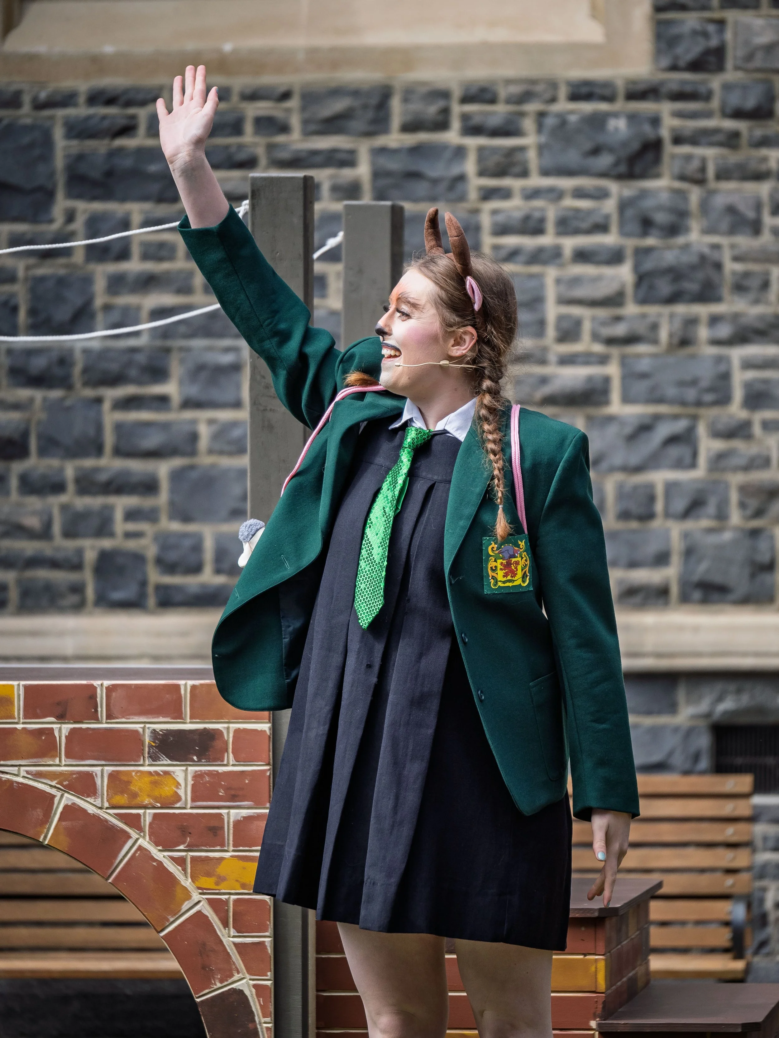 Elizabeth Ellison as Lucy Billy Goat.

Photograph ©️ Wei Li Jiang for Toi Toi Opera 2025