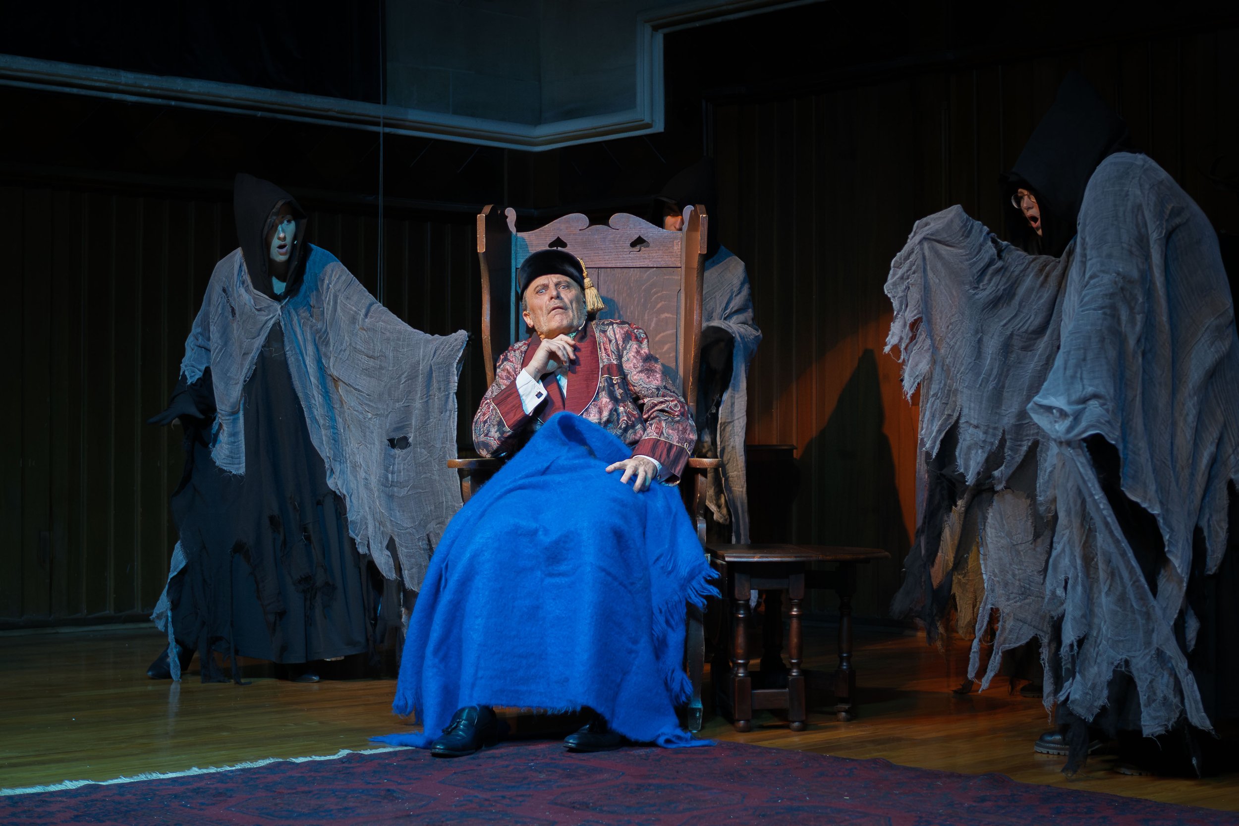 Warwick Shillito (Scrooge) & Ghostly Chorus