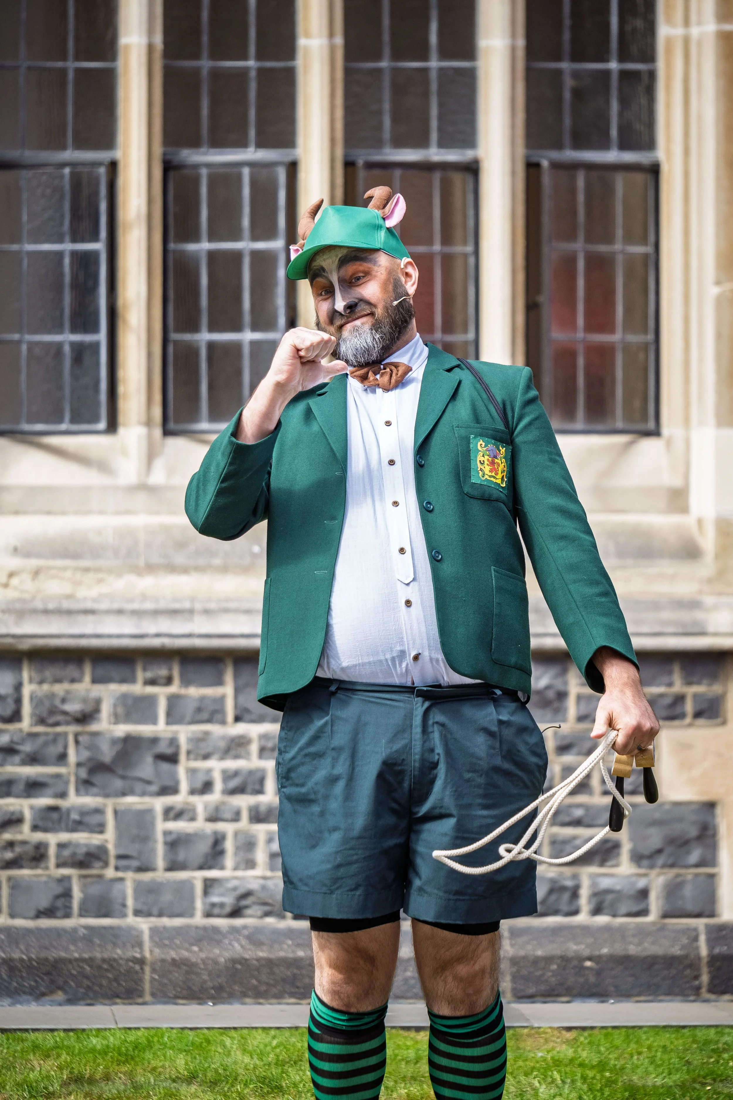 Thomas Woodfield as Ernesto Billy Goat.

Photograph ©️ Wei Li Jiang for Toi Toi Opera 2025