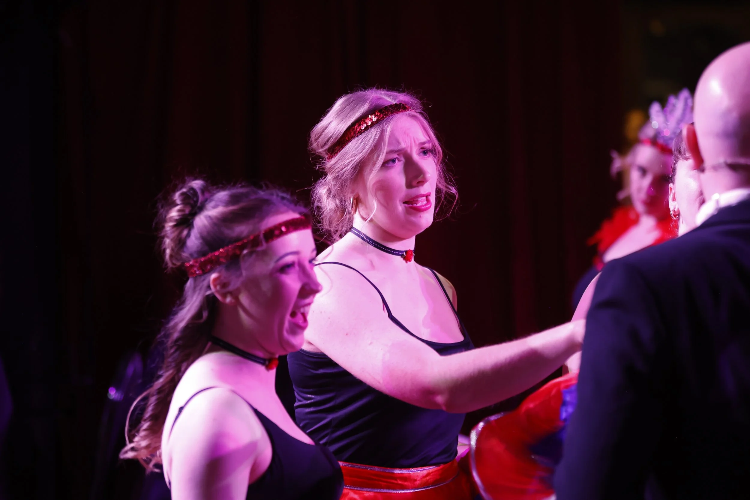 Alannah Hounsome-Vail (Froufrou) and Sophie Gilmore (Dodo)